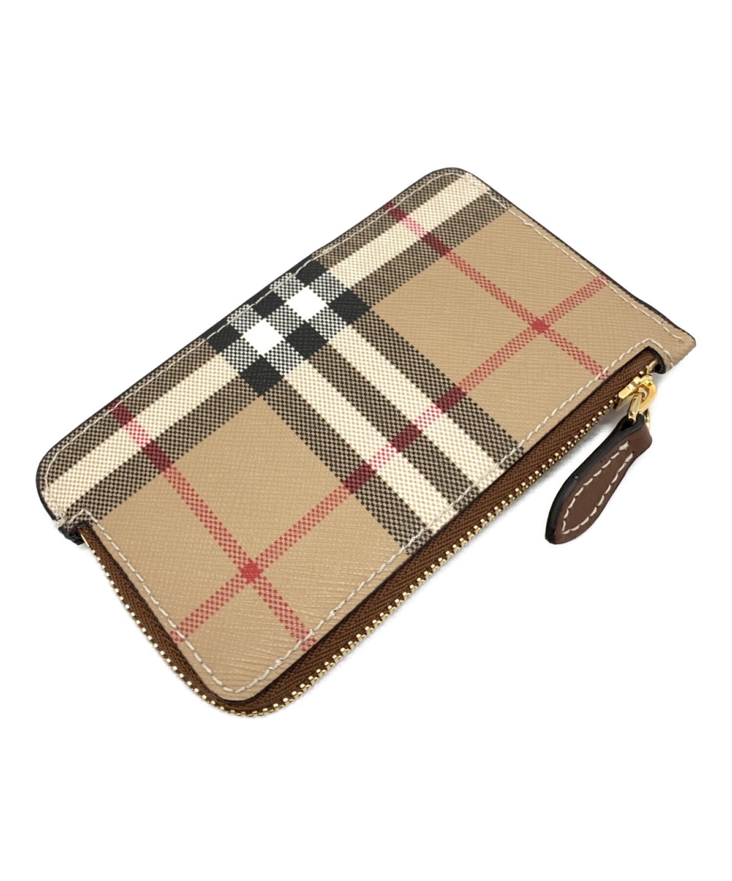 中古・古着通販】BURBERRY (バーバリー) ヴィンテージチェック＆レザー