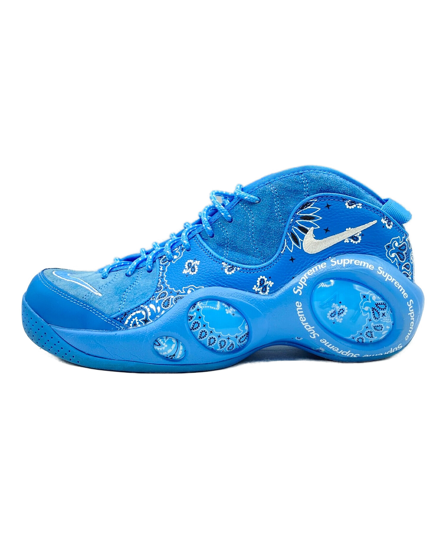 SUPREME (シュプリーム) NIKE (ナイキ) AIR ZOOM FLIGHT 95 SP ブルー サイズ:27.5cm(US 9.5)