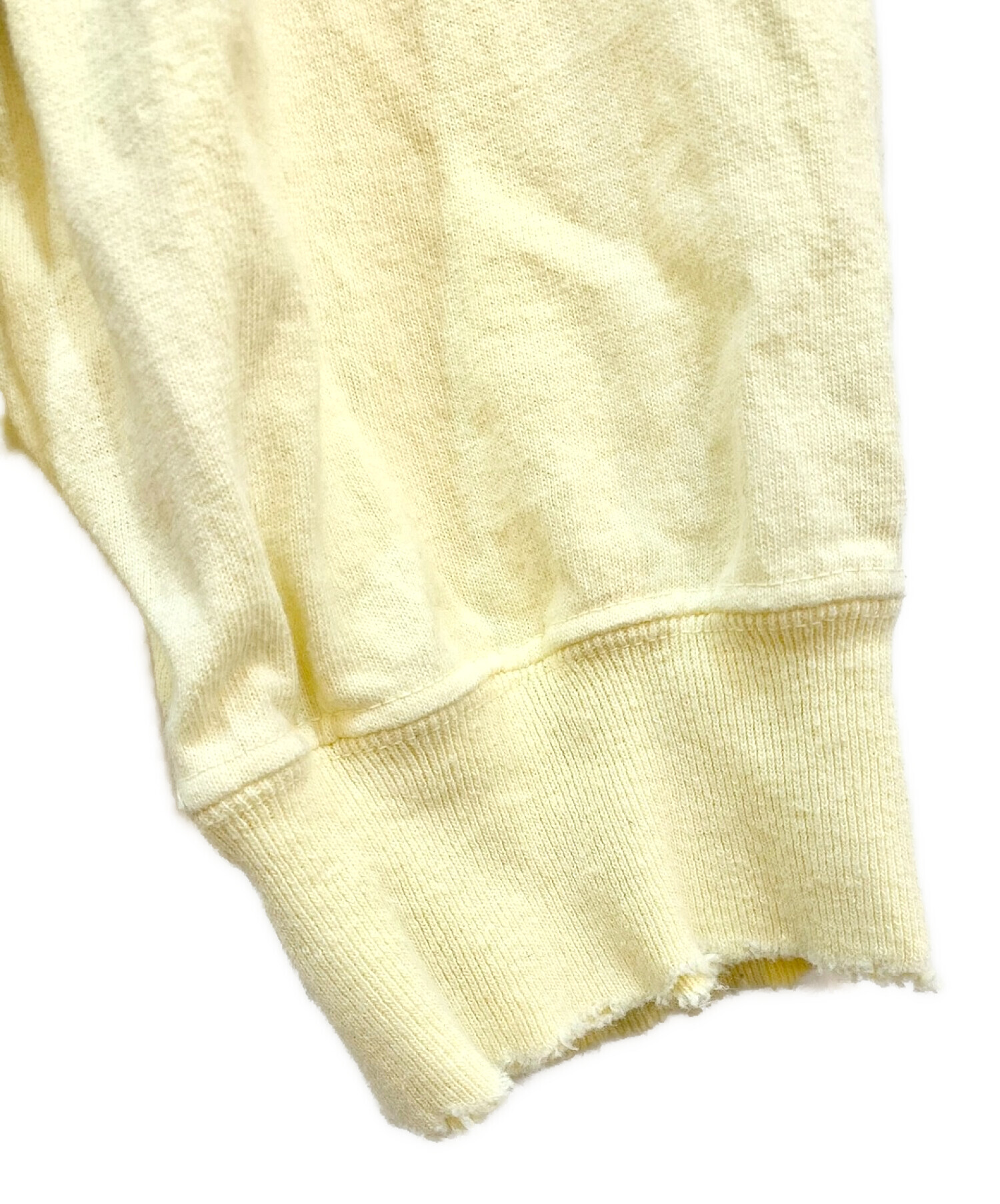 中古・古着通販】DAIRIKU (ダイリク) 21ssPEACE Vintage Long Sleeve Tee イエロー  サイズ:F｜ブランド・古着通販 トレファク公式【TREFAC FASHION】スマホサイト