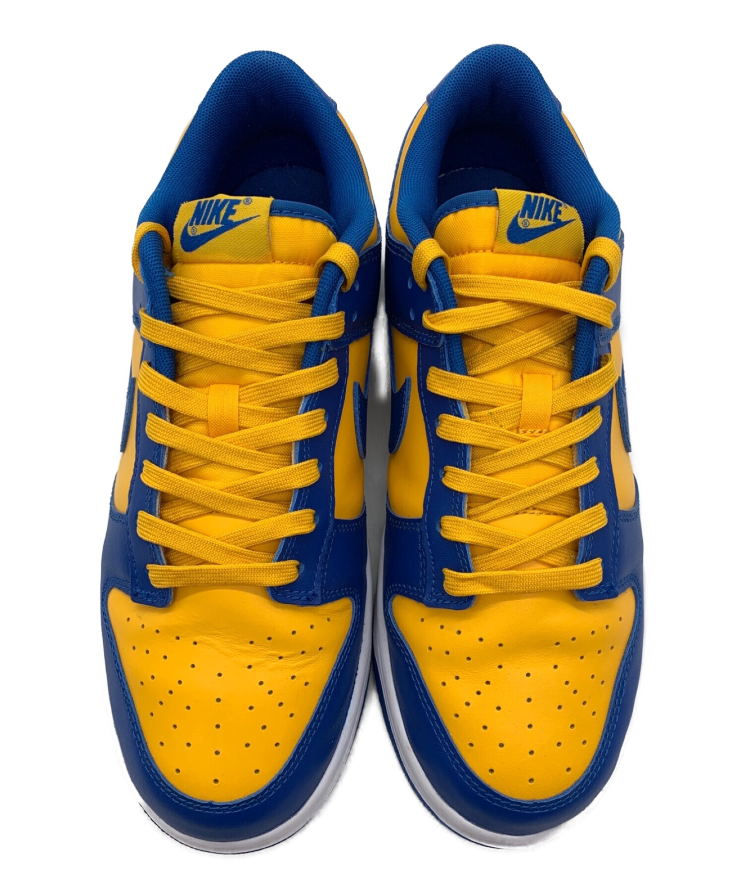 NIKE (ナイキ) Dunk Low Blue Jay and University Gold / ダンク ロウ レトロ　 ブルージェイユニバーシティゴールド ブルー×イエロー サイズ:US9.5、EUR43