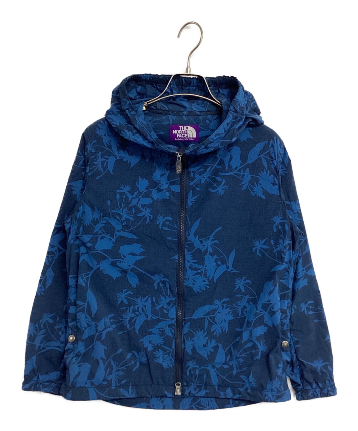 THE NORTH FACE (ザ ノース フェイス) Aloha Print Mountain Wind Parka ブルー サイズ:WS