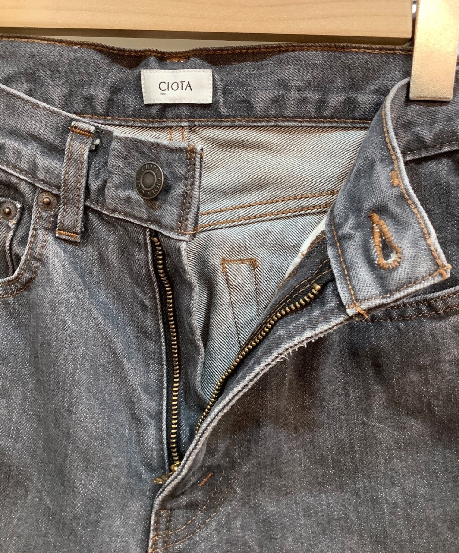 中古・古着通販】CIOTA (シオタ) インディゴスビンコットン13.5oz