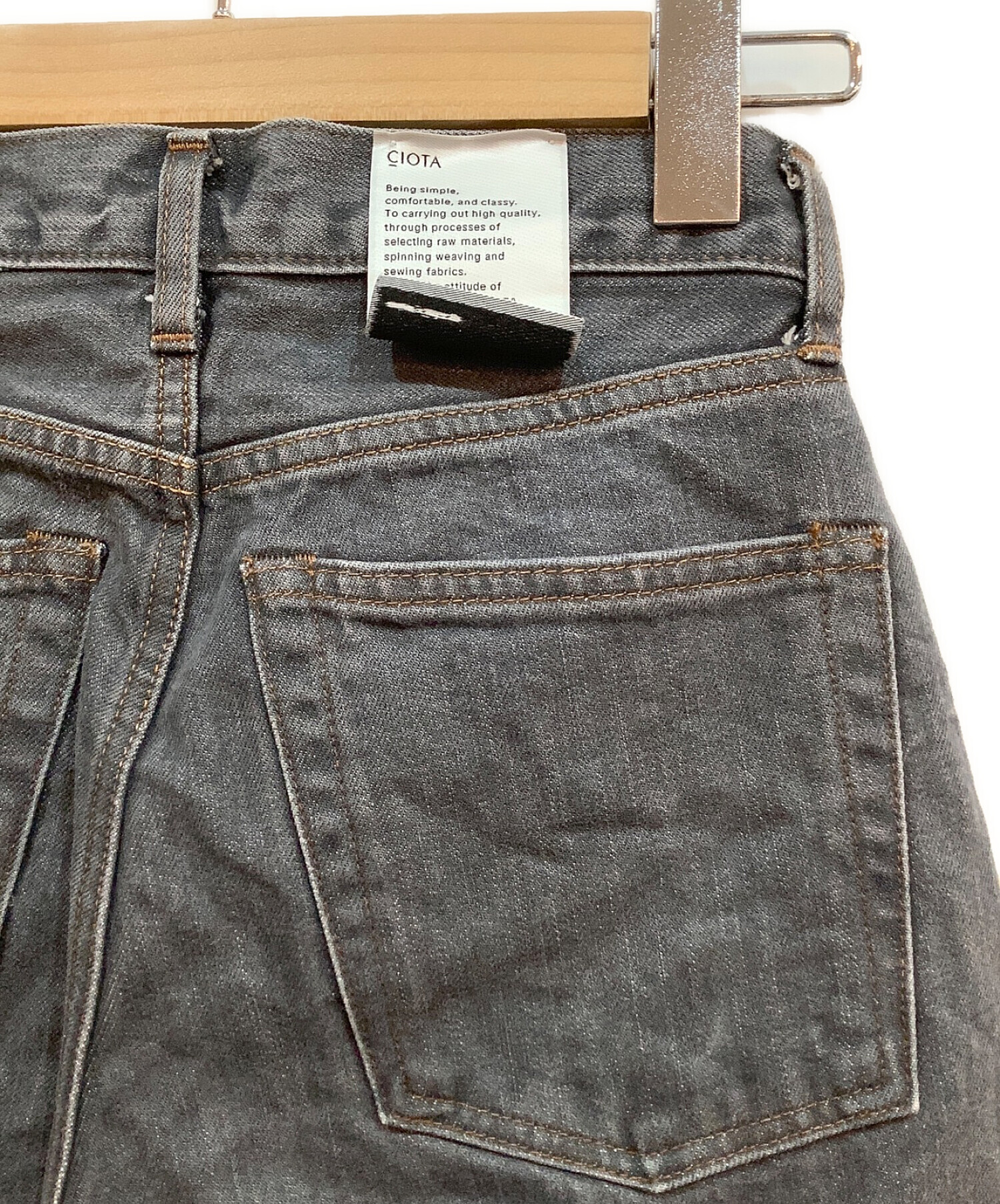 中古・古着通販】CIOTA (シオタ) インディゴスビンコットン13.5oz