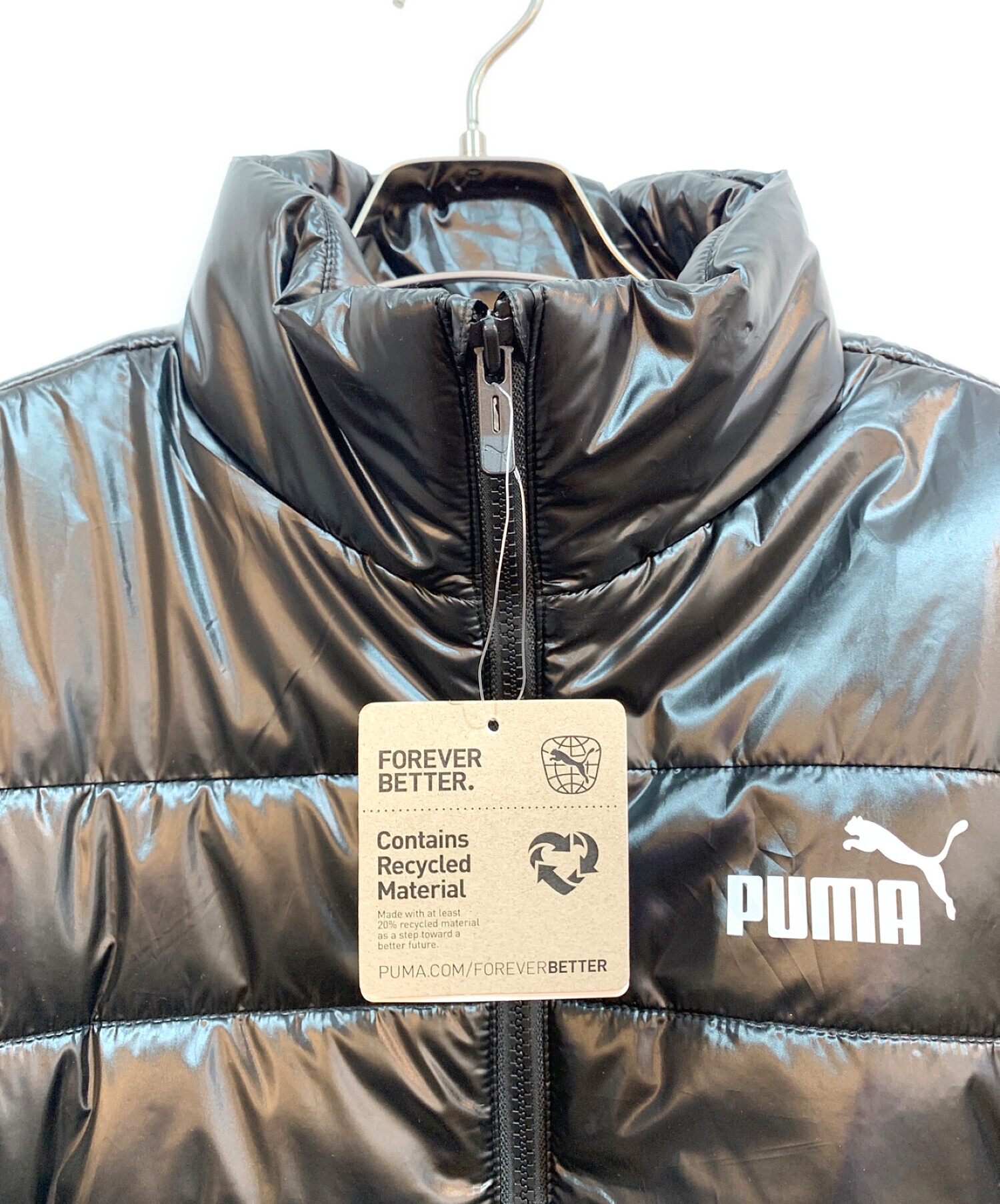 PUMA (プーマ) パデッドジャケット ブラック サイズ:XL 未使用品