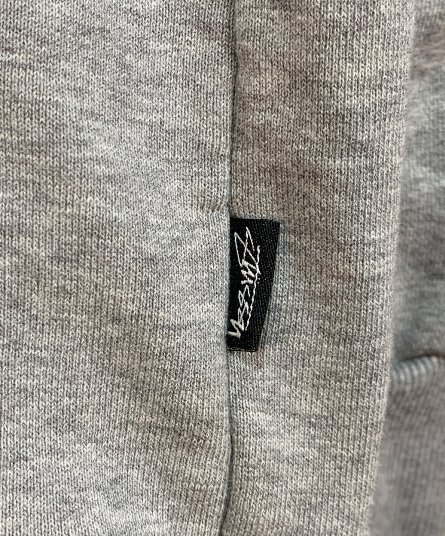 stussy (ステューシー) スウェットカーディガン グレー サイズ:XLARGE