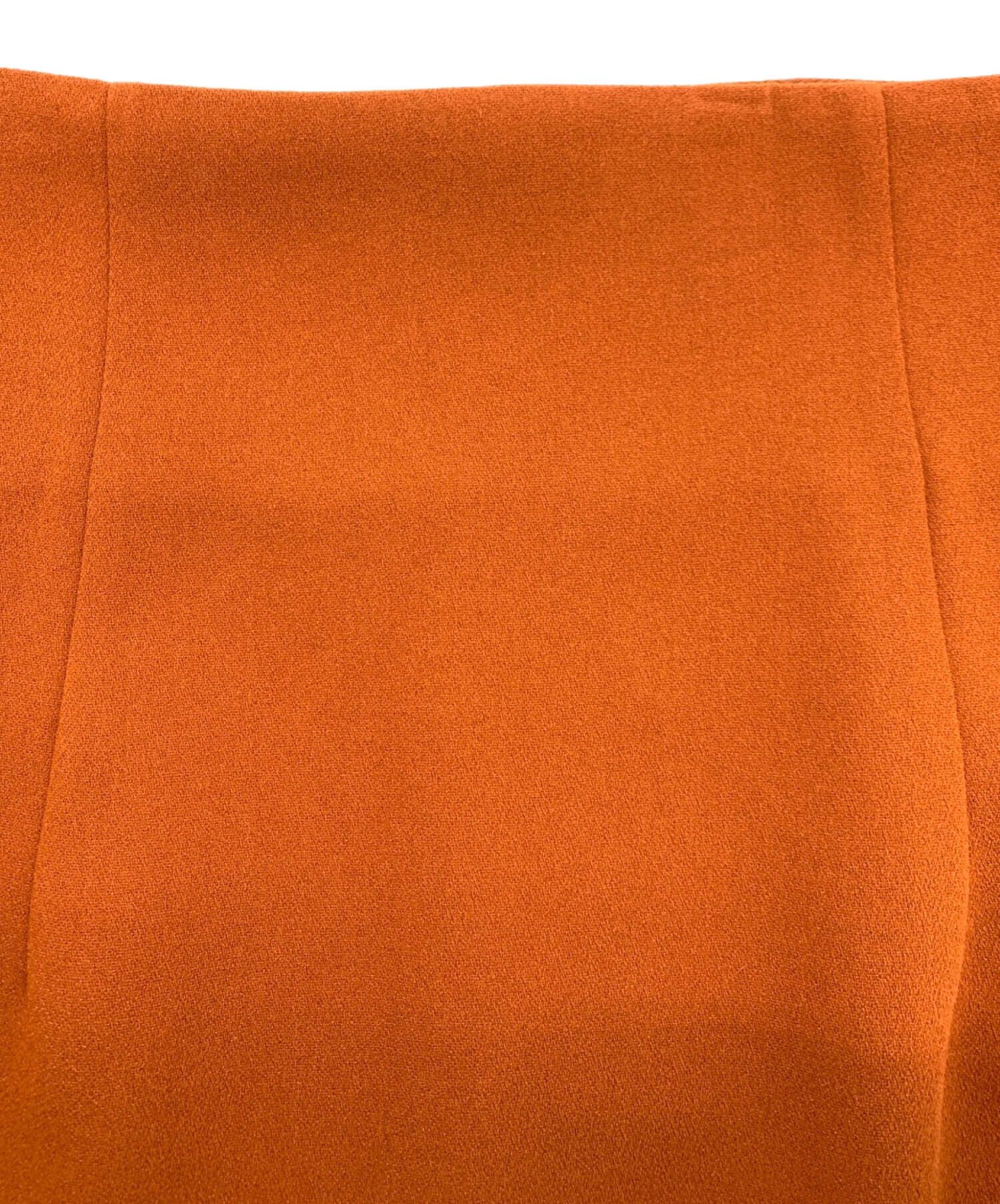CLANE (クラネ) ハイ ウエスト ストレートマキシ スカート（HIGH WAIST STRAIGHT MAXI SKIRT） オレンジ  サイズ:2 未使用品