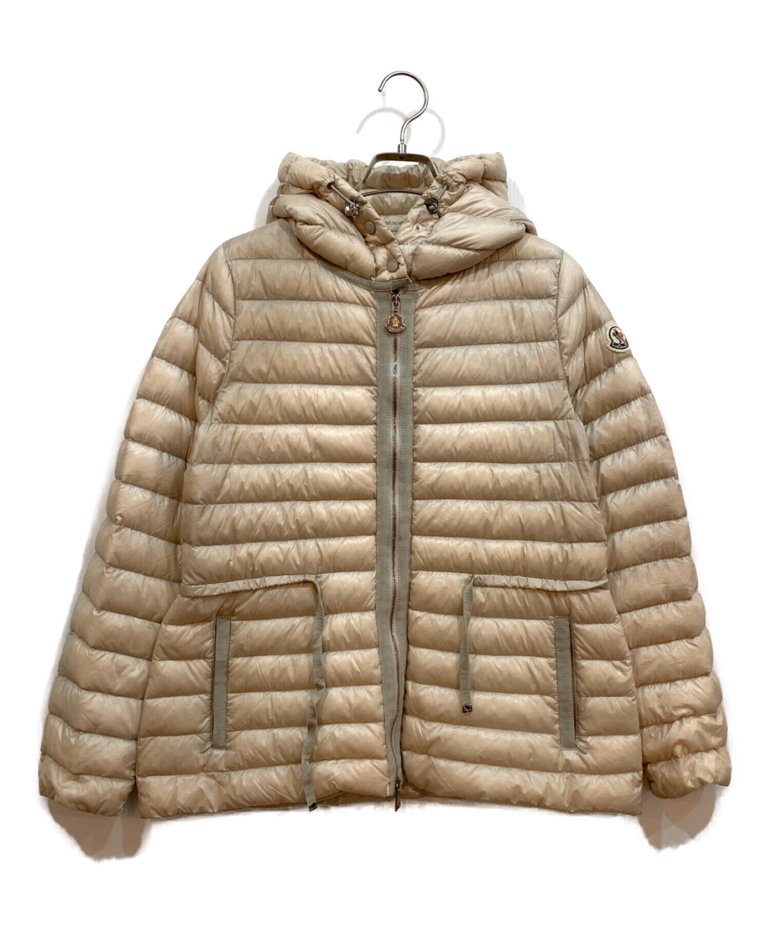 中古・古着通販】MONCLER (モンクレール) ダウンジャケット ベージュ｜ブランド・古着通販 トレファク公式【TREFAC  FASHION】スマホサイト