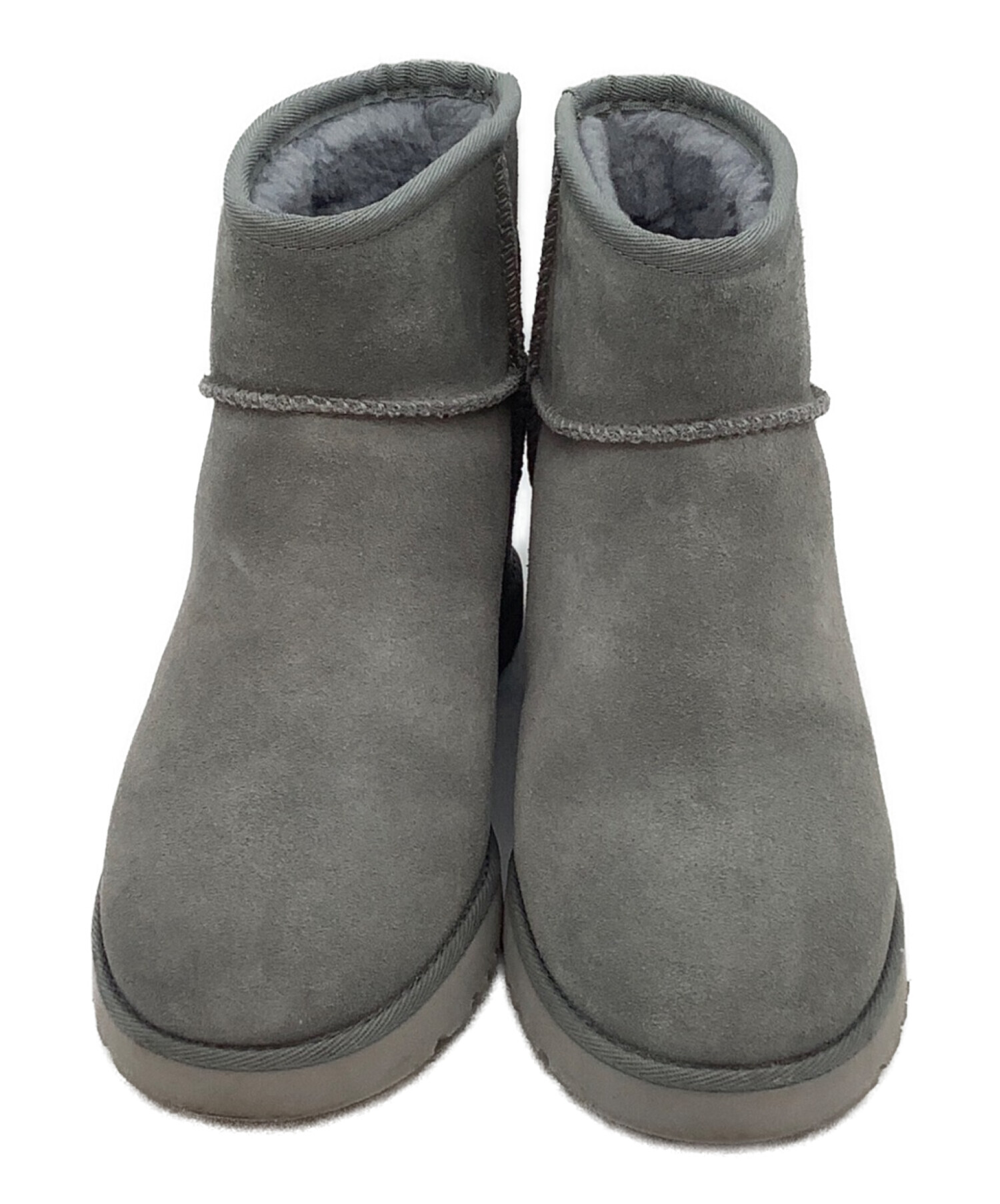 中古・古着通販】UGG (アグ) UGG ムートンブーツ グレー サイズ:24