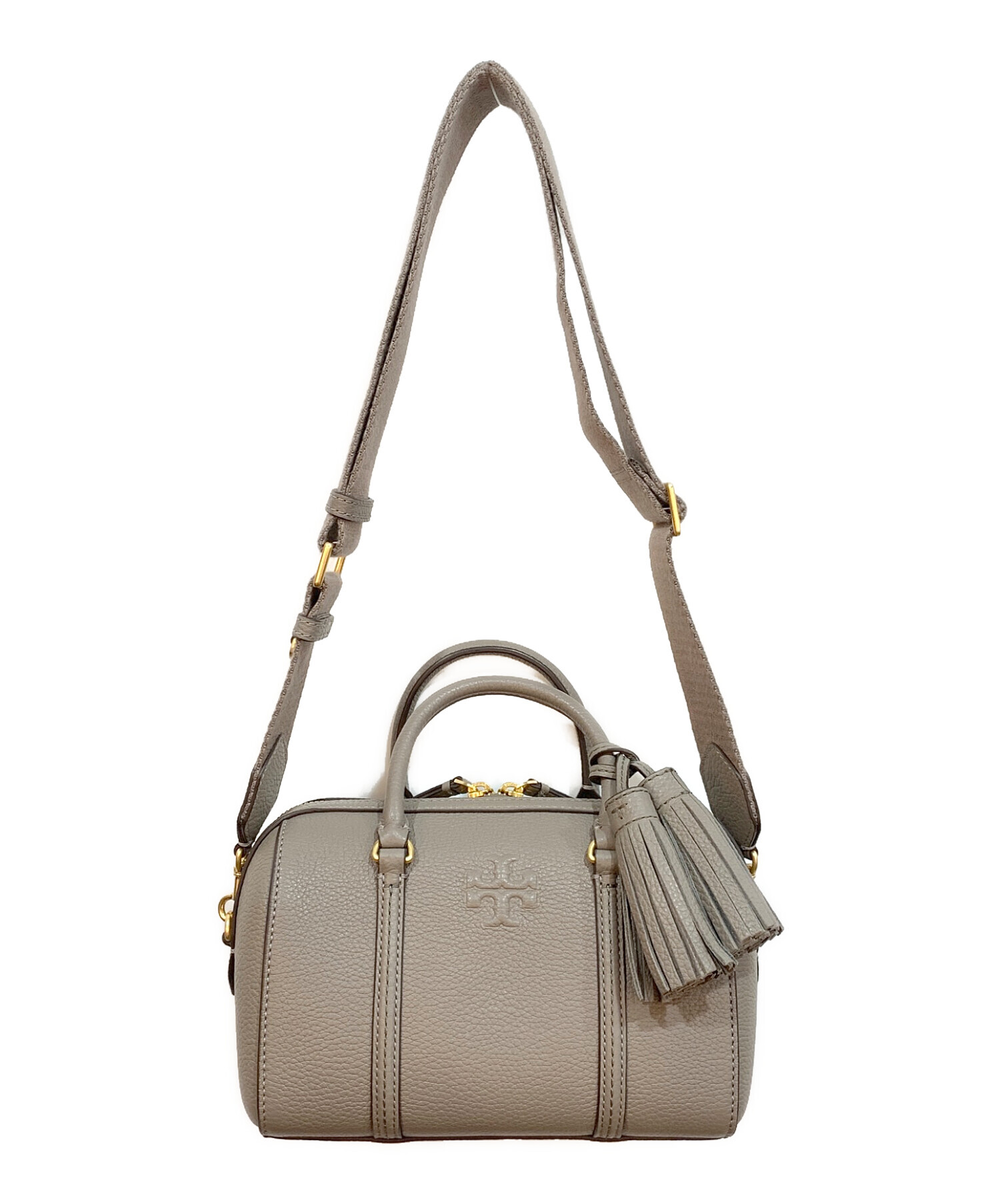 TORY BURCH (トリーバーチ) thea mini satchel / ミニサッチェル グレー