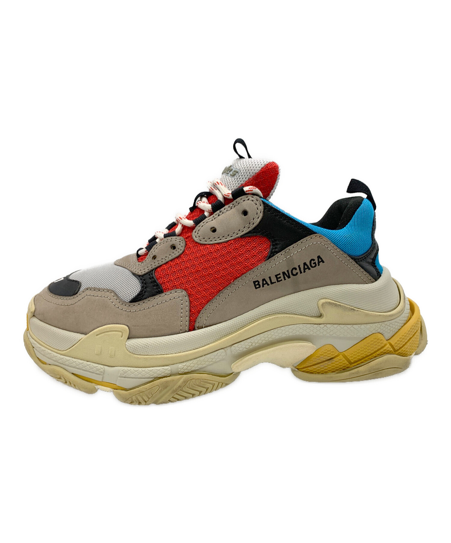 中古・古着通販】BALENCIAGA (バレンシアガ) TRIPLE S SNEAKER / トリプルエス スニーカー マルチカラー  サイズ:USA8｜ブランド・古着通販 トレファク公式【TREFAC FASHION】スマホサイト