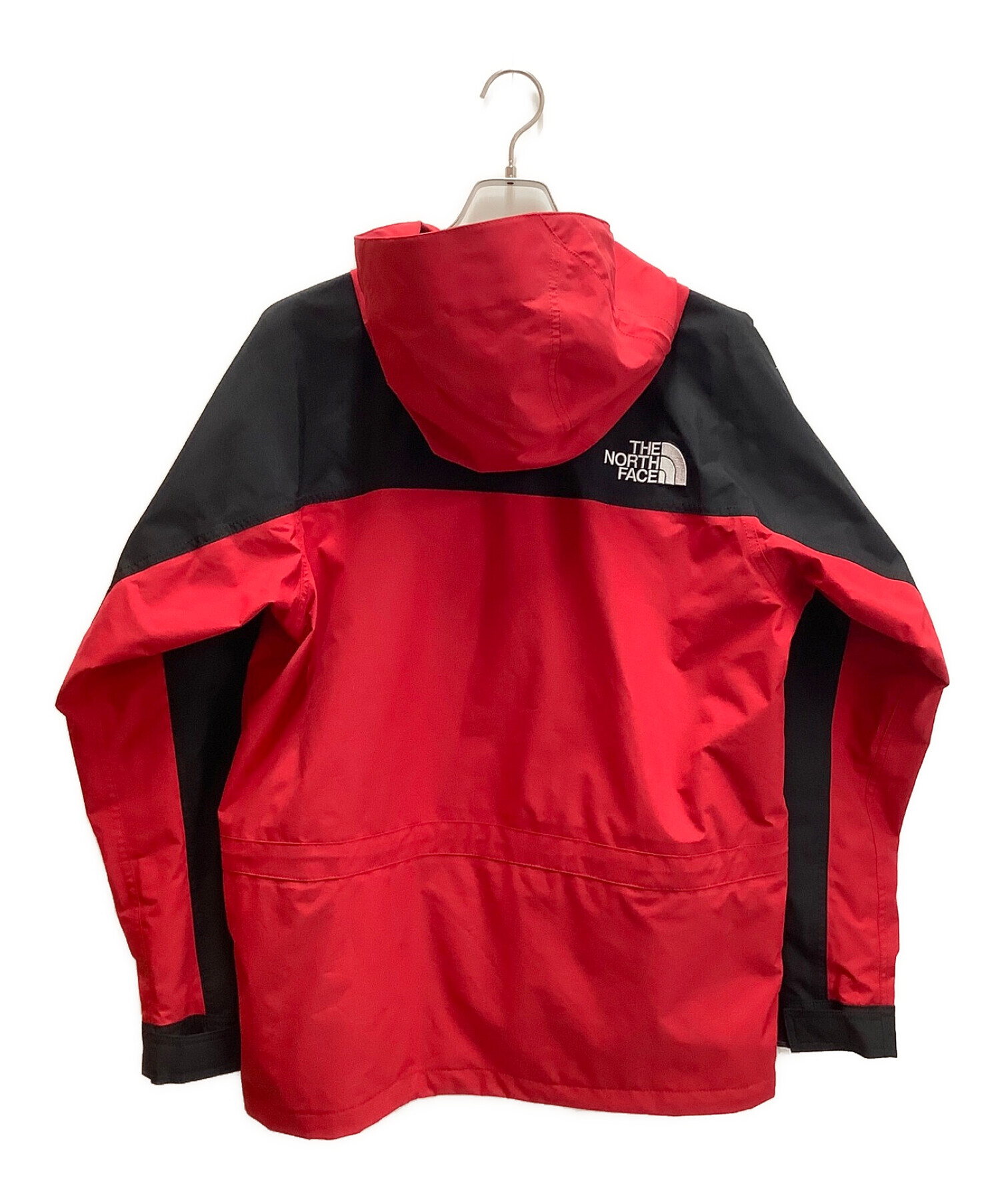 THE NORTH FACE (ザ ノース フェイス) マウンテンライトジャケット レッド×ブラック サイズ:L