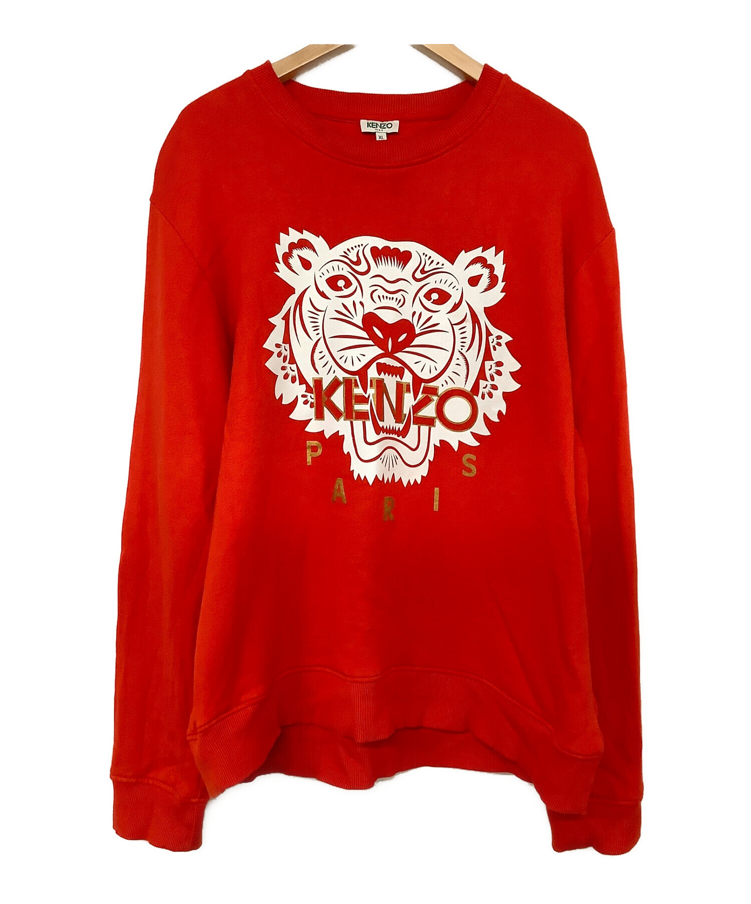 KENZO☆Tシャツ☆レッド☆XL - トップス