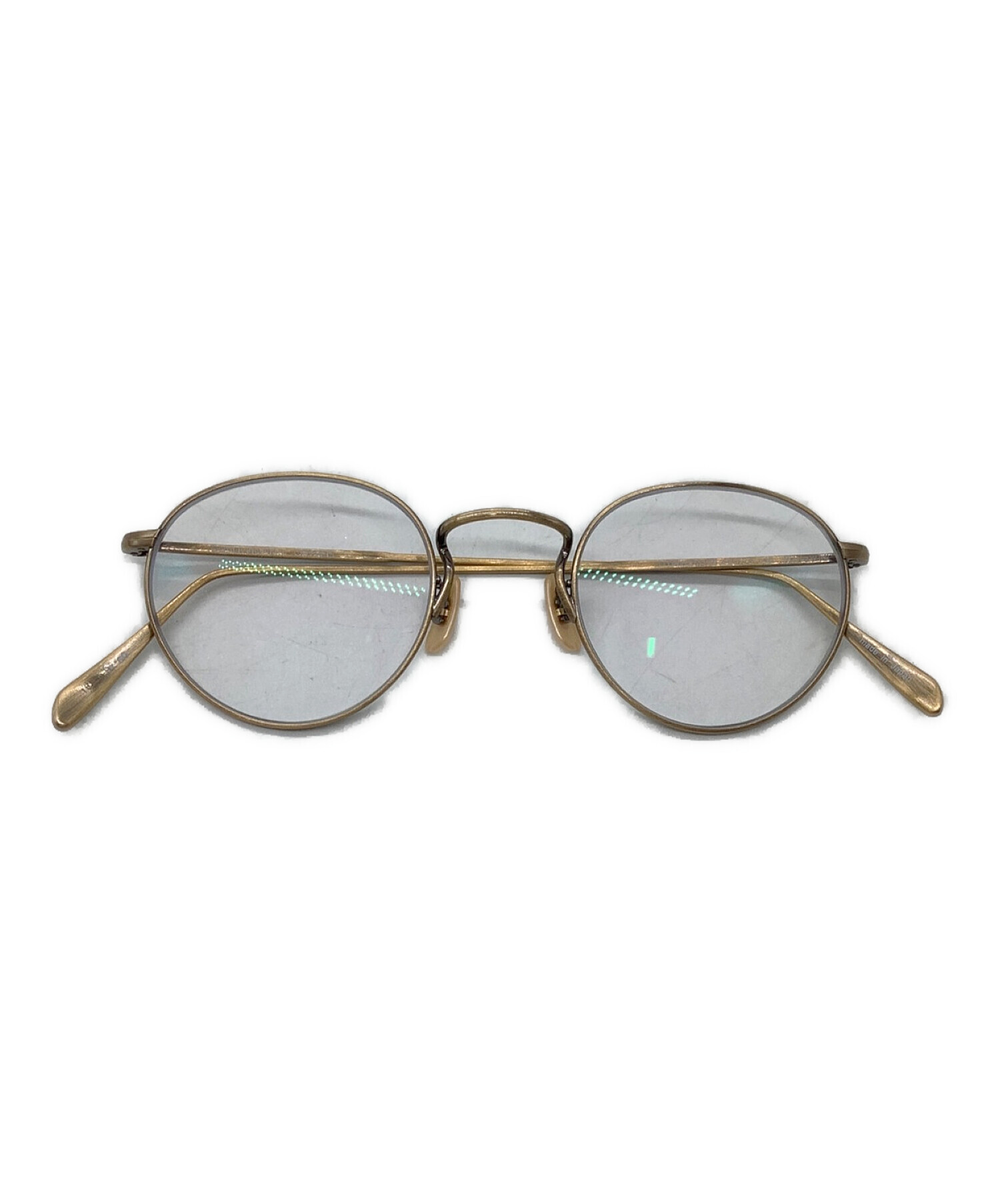 OLIVER PEOPLES (オリバーピープルズ) Gallaway 眼鏡 ゴールド