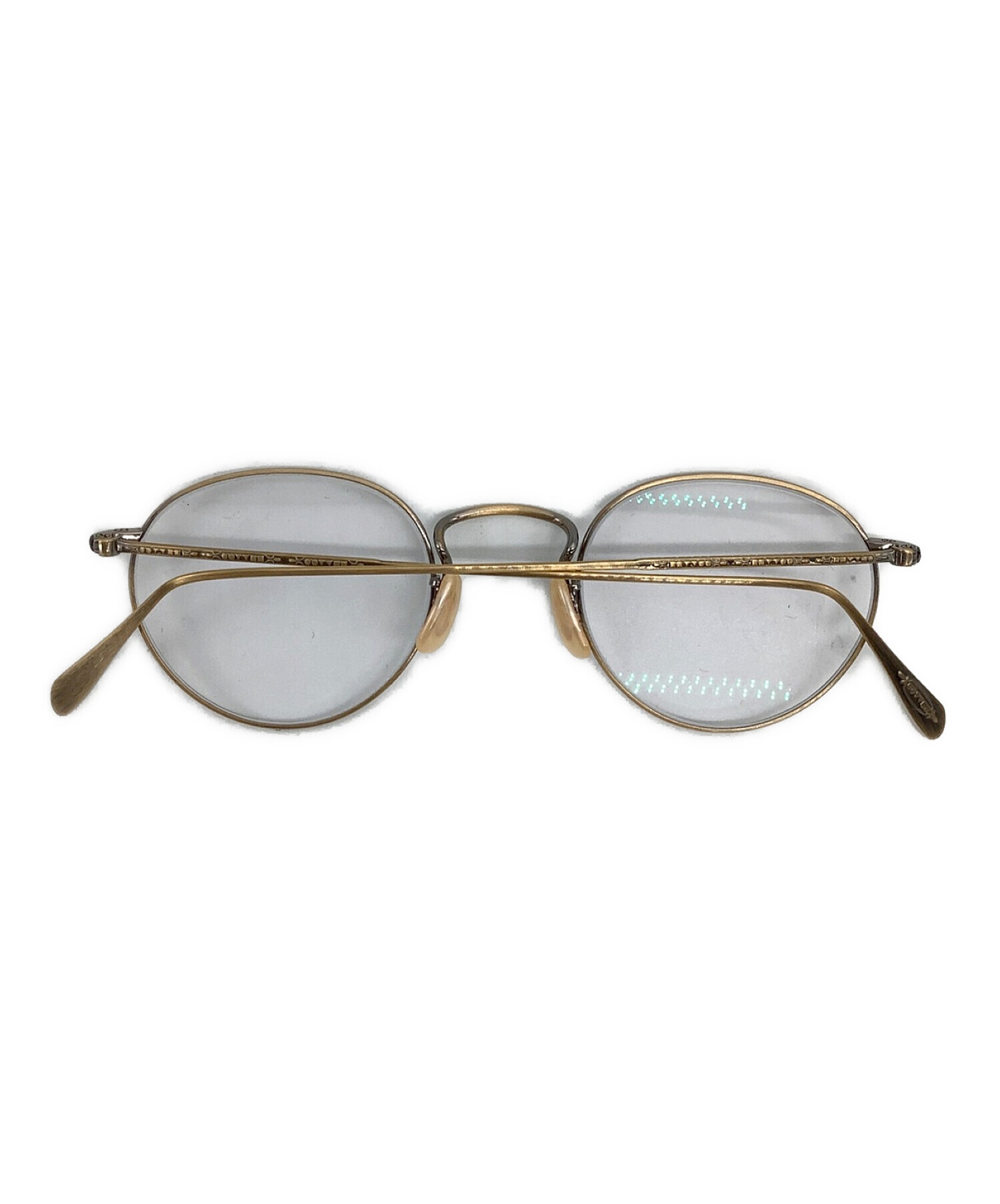 OLIVER PEOPLES (オリバーピープルズ) Gallaway 眼鏡 ゴールド