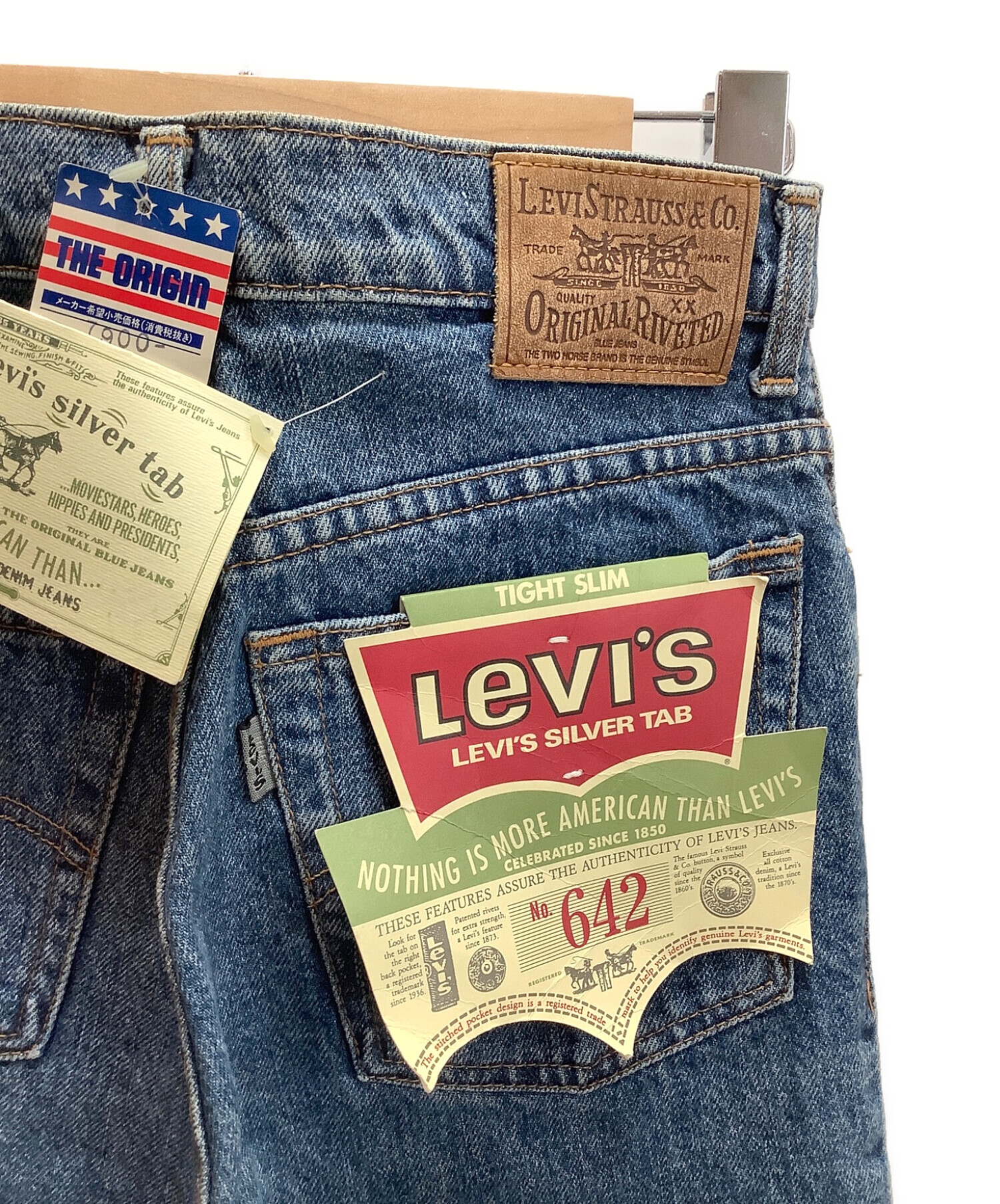 LEVI'S (リーバイス) リーバイス デニムパンツ 日本製 ブルー サイズ:29 未使用品