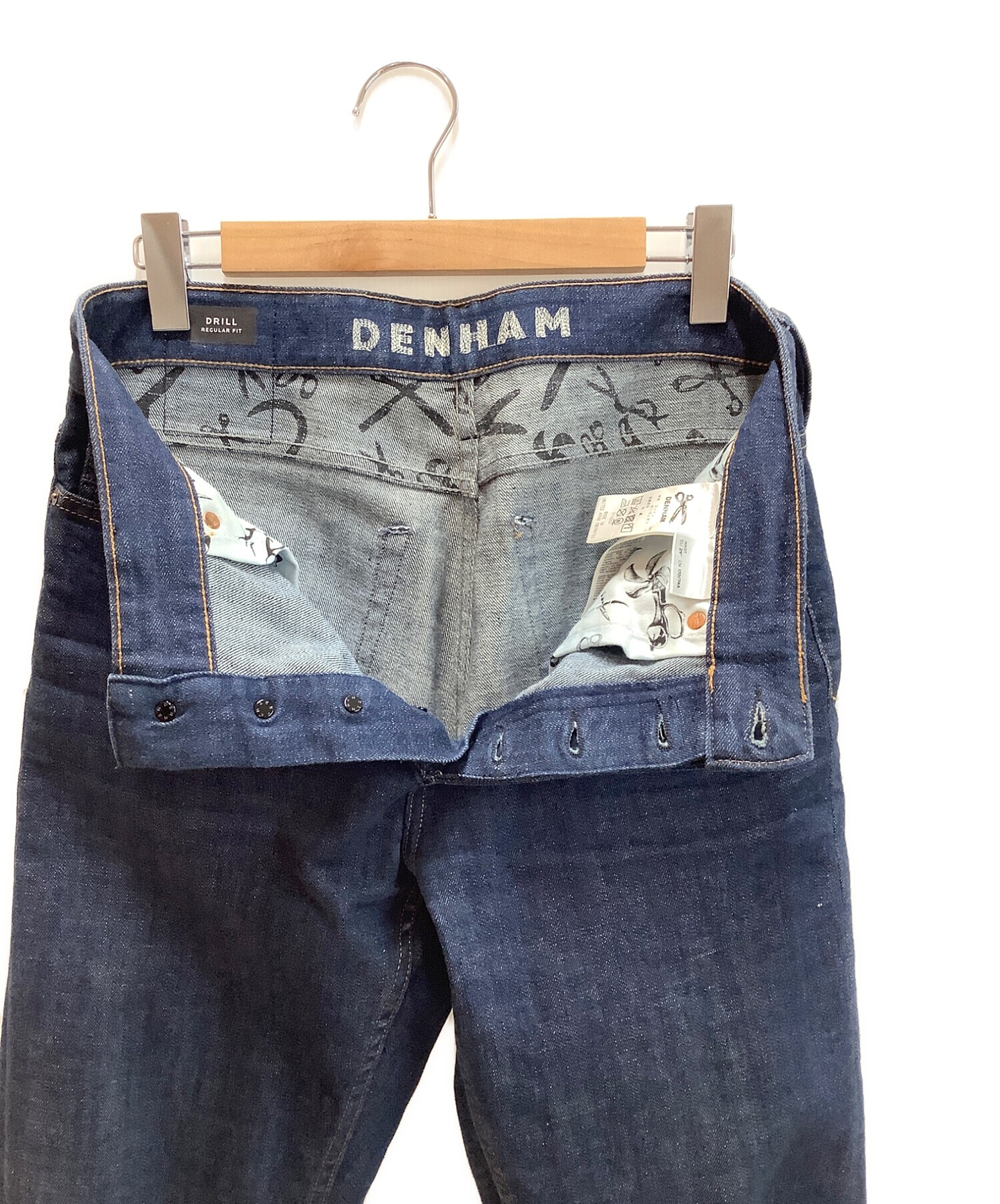 中古・古着通販】Denham (デンハム) DRILL REGULAR FIT デニムパンツ