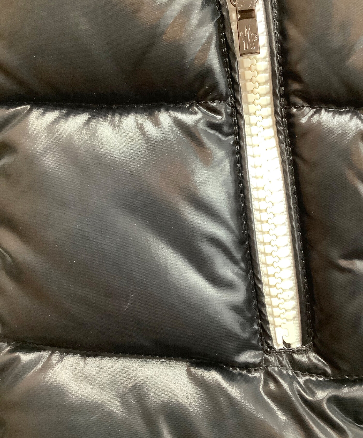 中古・古着通販】MONCLER (モンクレール) ダウンベスト ブラック