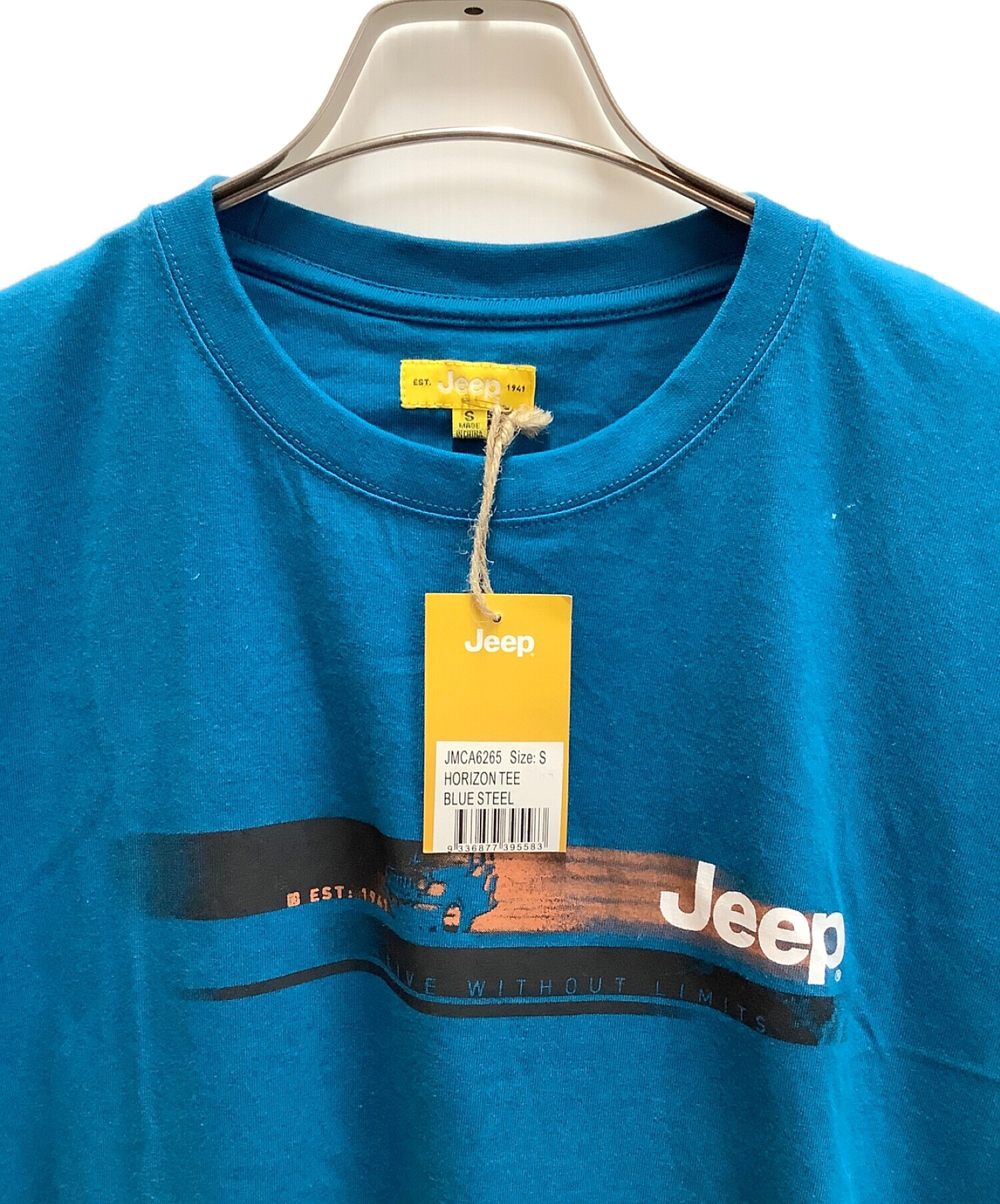 中古・古着通販】JEEP (ジープ) Tシャツ ブルー サイズ:S 未使用品