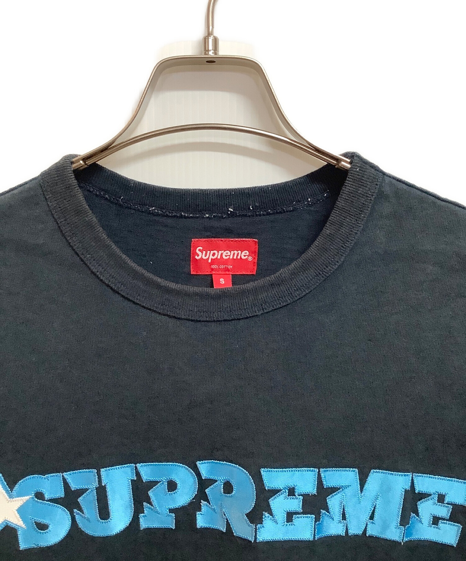 Supreme star logo s/s top tシャツ Lサイズ グレートップス - www ...