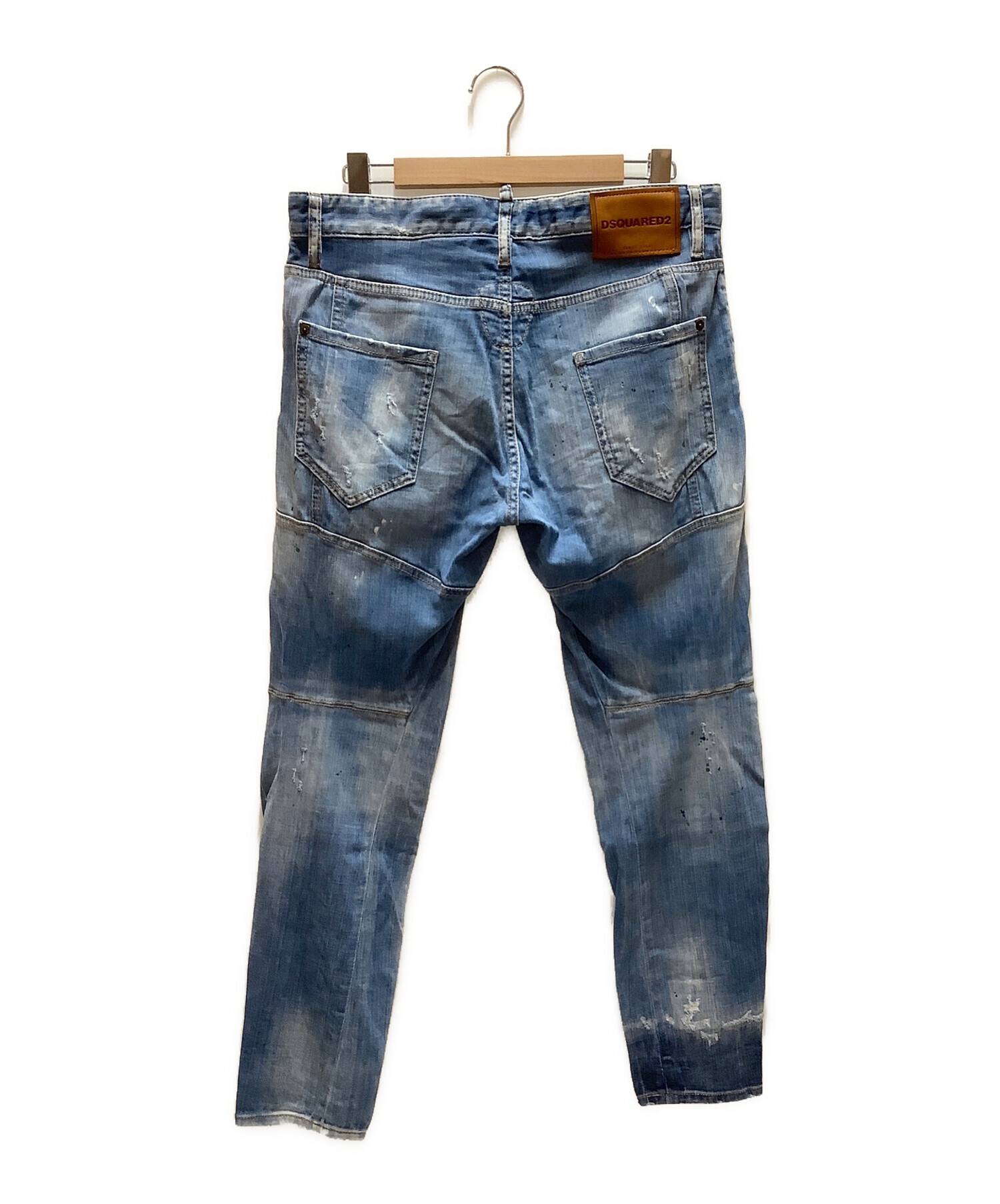DSQUARED2 (ディースクエアード) Tidy Biker Jeans(タイディバイカージーンズ) インディゴ サイズ:50