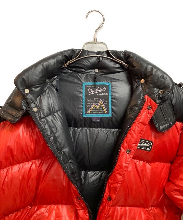 中古・古着通販】WOOLRICH (ウールリッチ) ダウンジャケット レッド 