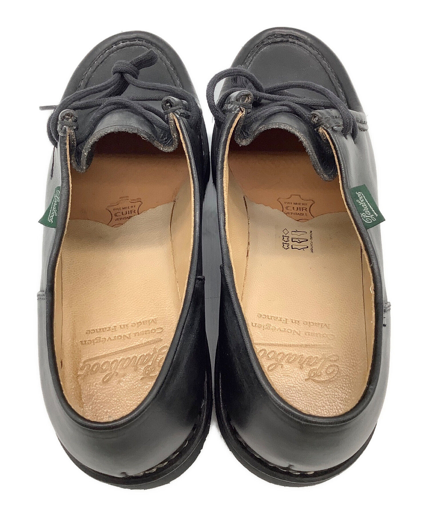 中古・古着通販】PARABOOT (パラブーツ) ワラビーブーツ ブラック