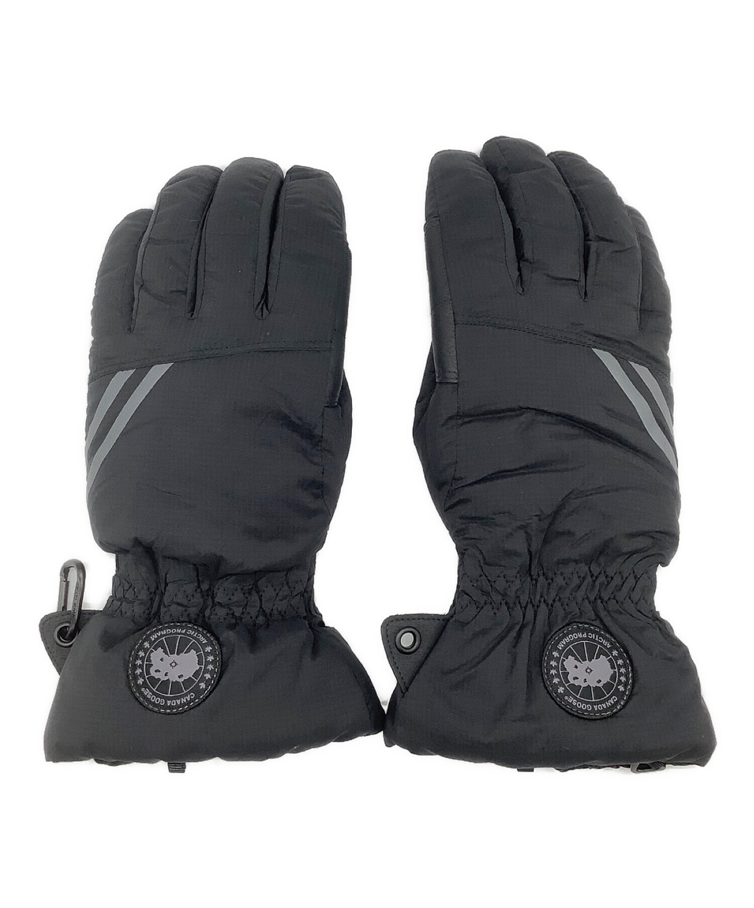 CANADA GOOSE (カナダグース) HYBRIDGE GLOVE ブラック サイズ:M 30㎝