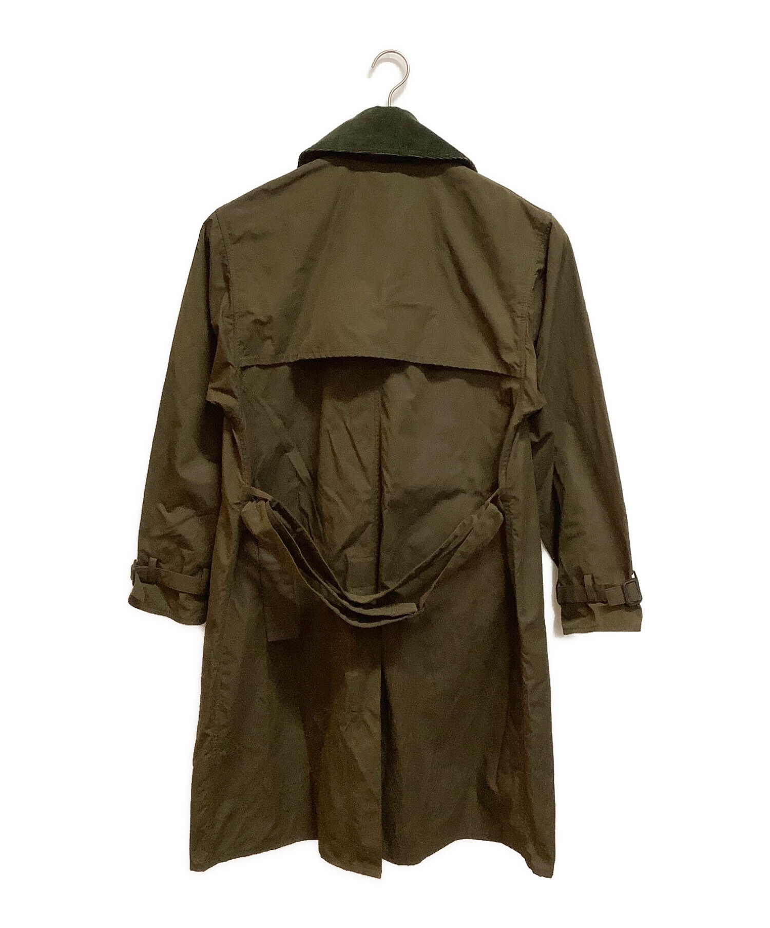 中古・古着通販】Barbour (バブアー) トレンチコート カーキ サイズ:40