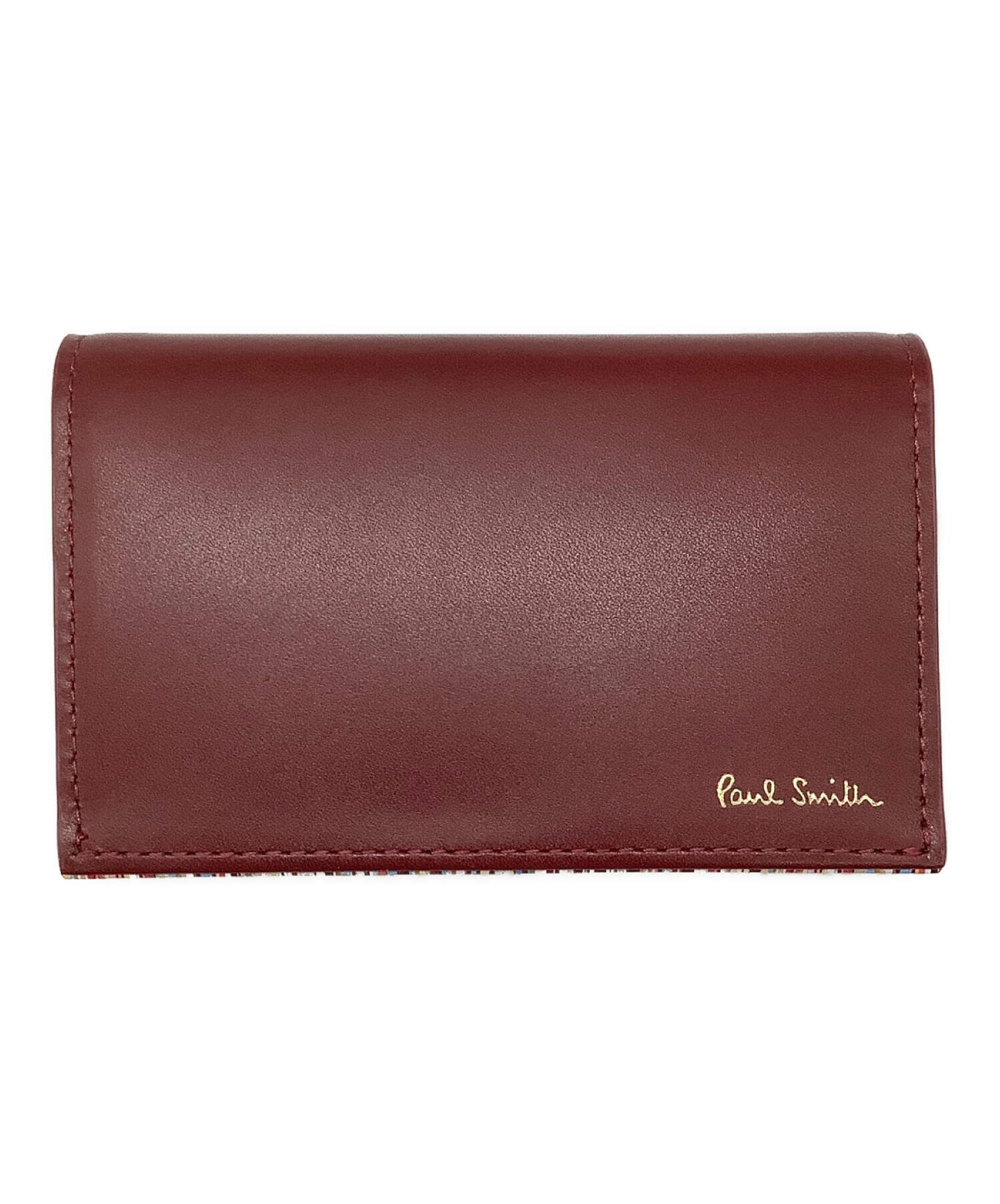 中古・古着通販】PAUL SMITH (ポールスミス) 名刺入れ シグネチャー