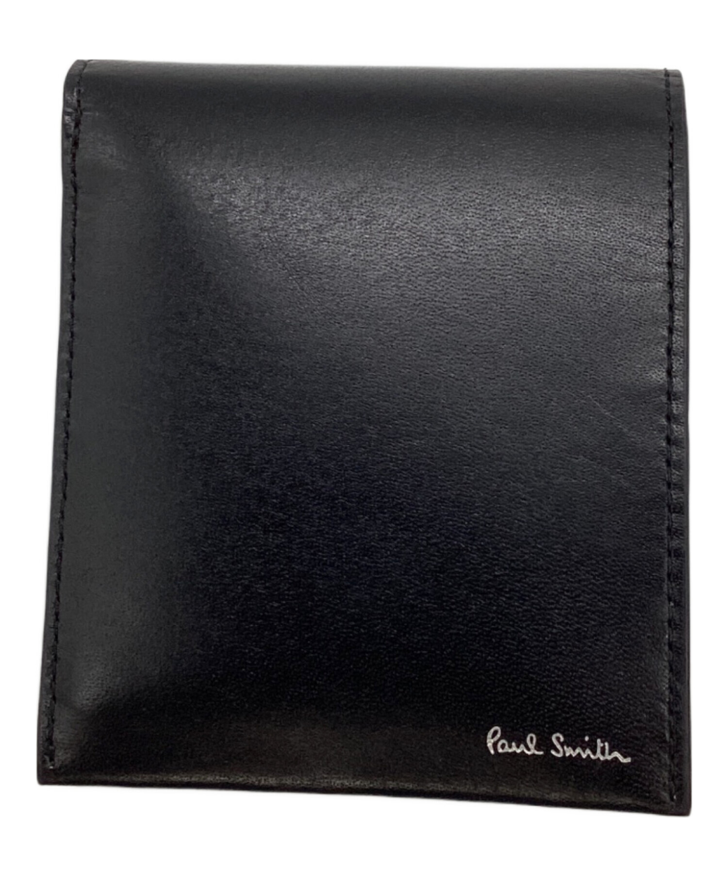 中古・古着通販】PAUL SMITH (ポールスミス) 2つ折り財布 ブラック 未使用品｜ブランド・古着通販 トレファク公式【TREFAC  FASHION】スマホサイト