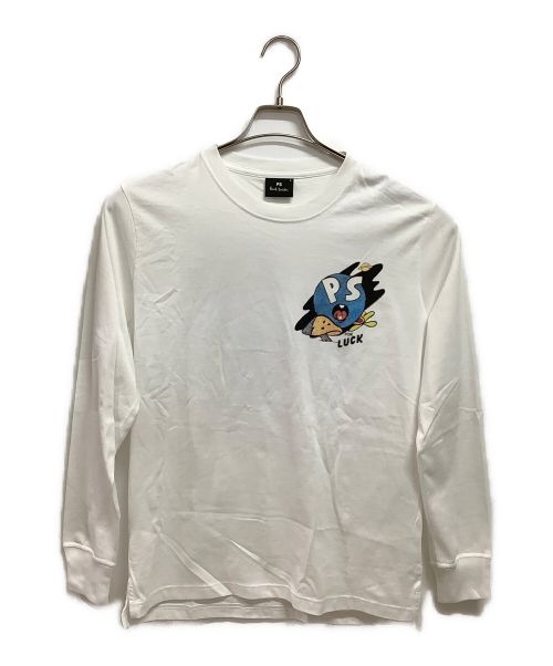 中古・古着通販】PAUL SMITH (ポールスミス) 長袖Tシャツ ホワイト