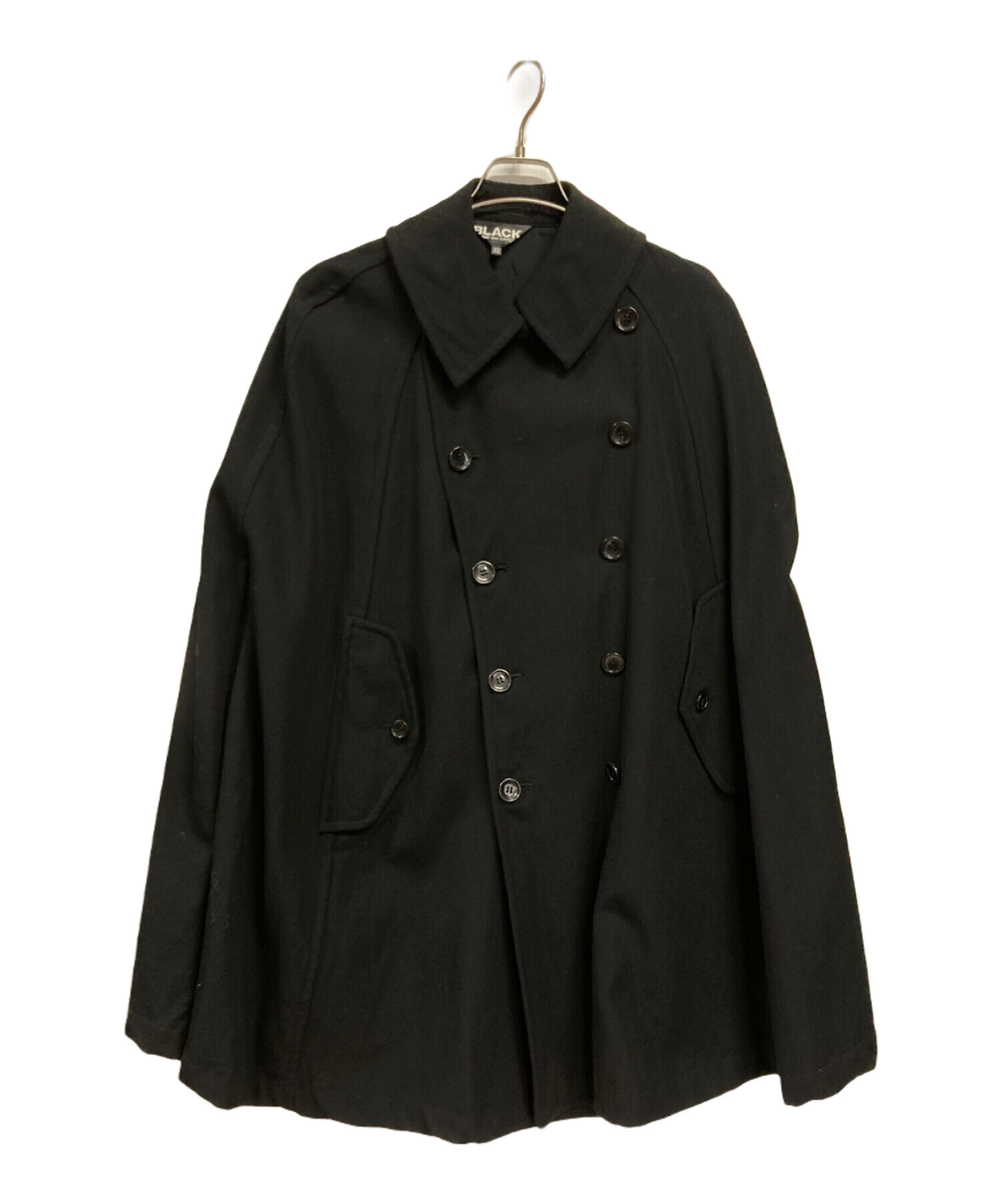 BLACK COMME des GARCONS (ブラック コムデギャルソン) コート ブラック サイズ:XS