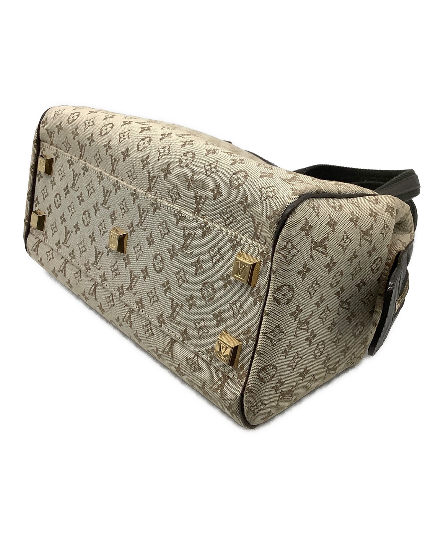 中古・古着通販】LOUIS VUITTON (ルイ ヴィトン) モノグラムミニ ジョセフィーヌPM／ハンドバッグ ベージュ｜ブランド・古着通販  トレファク公式【TREFAC FASHION】スマホサイト