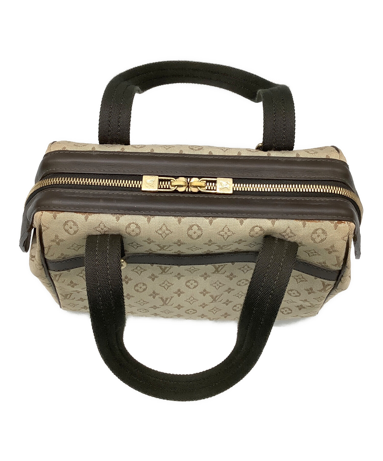 中古・古着通販】LOUIS VUITTON (ルイ ヴィトン) モノグラムミニ ジョセフィーヌPM／ハンドバッグ ベージュ｜ブランド・古着通販  トレファク公式【TREFAC FASHION】スマホサイト