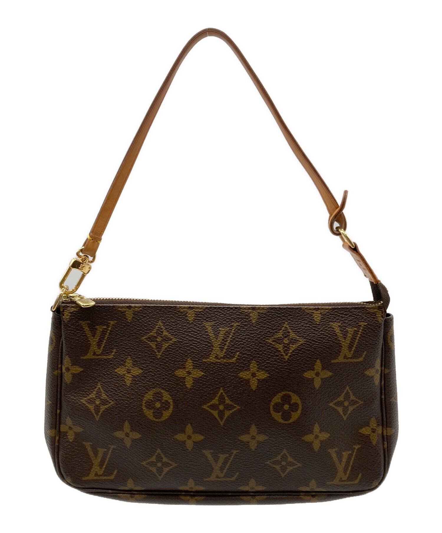 中古・古着通販】LOUIS VUITTON (ルイ ヴィトン) モノグラム ポシェット・アクセソワール/アクセサリーポーチ/ハンドバッグ  ブラウン｜ブランド・古着通販 トレファク公式【TREFAC FASHION】スマホサイト