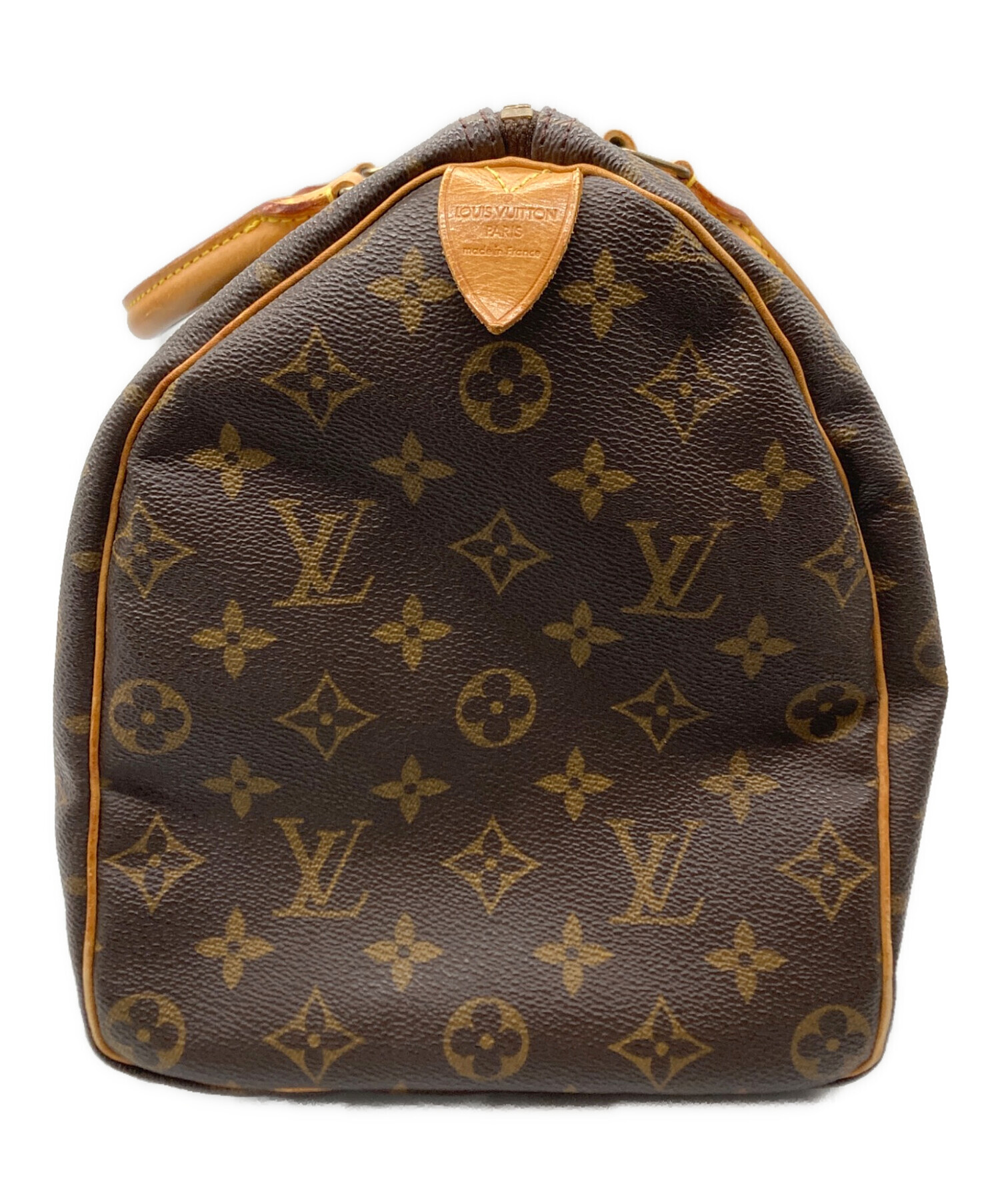 ルイヴィトン LOUIS VUITTON スピーディ35 モノグラム ボストンバッグ ブラウン 嬉しく レディース 中古