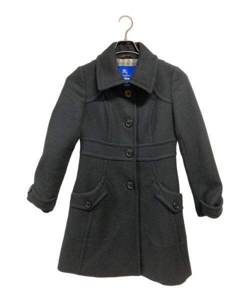 中古・古着通販】BURBERRY BLUE LABEL (バーバリーブルーレーベル) ウールアンゴラコート ブラック サイズ:38｜ブランド・古着通販  トレファク公式【TREFAC FASHION】スマホサイト