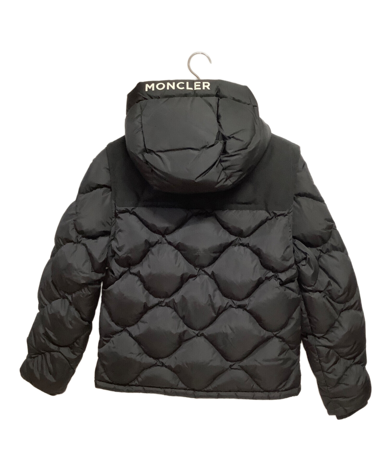 MONCLER (モンクレール) 2WAYダウンジャケット ブラック サイズ:2