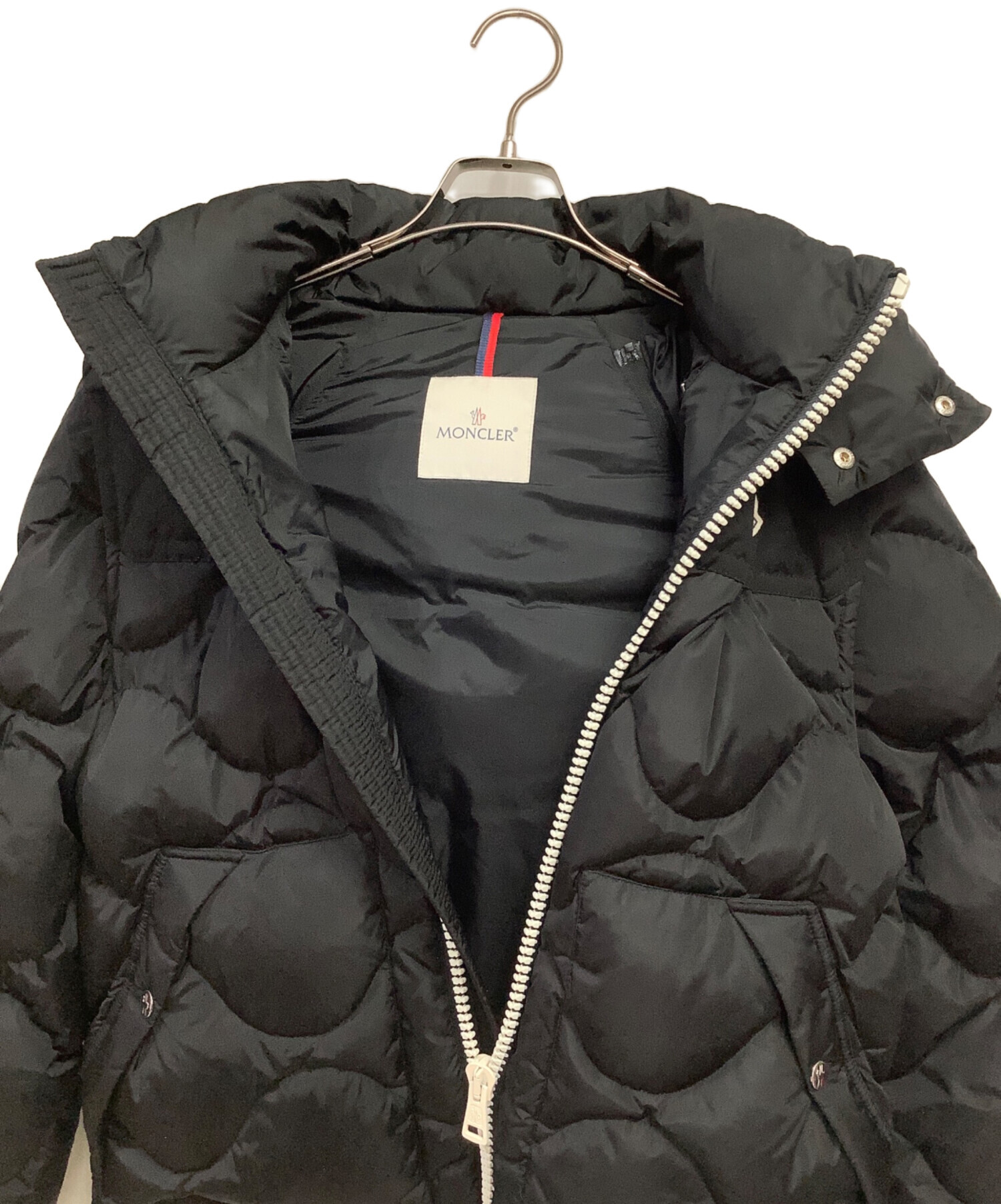 MONCLER (モンクレール) 2WAYダウンジャケット ブラック サイズ:2