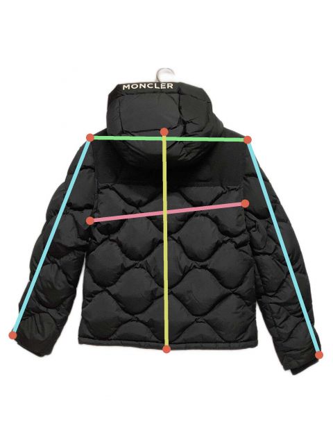 中古・古着通販】MONCLER (モンクレール) 2WAYダウンジャケット ブラック サイズ:2｜ブランド・古着通販 トレファク公式【TREFAC  FASHION】スマホサイト