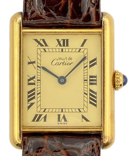 中古・古着通販】Cartier (カルティエ) マストタンク ヴェルメイユ LM