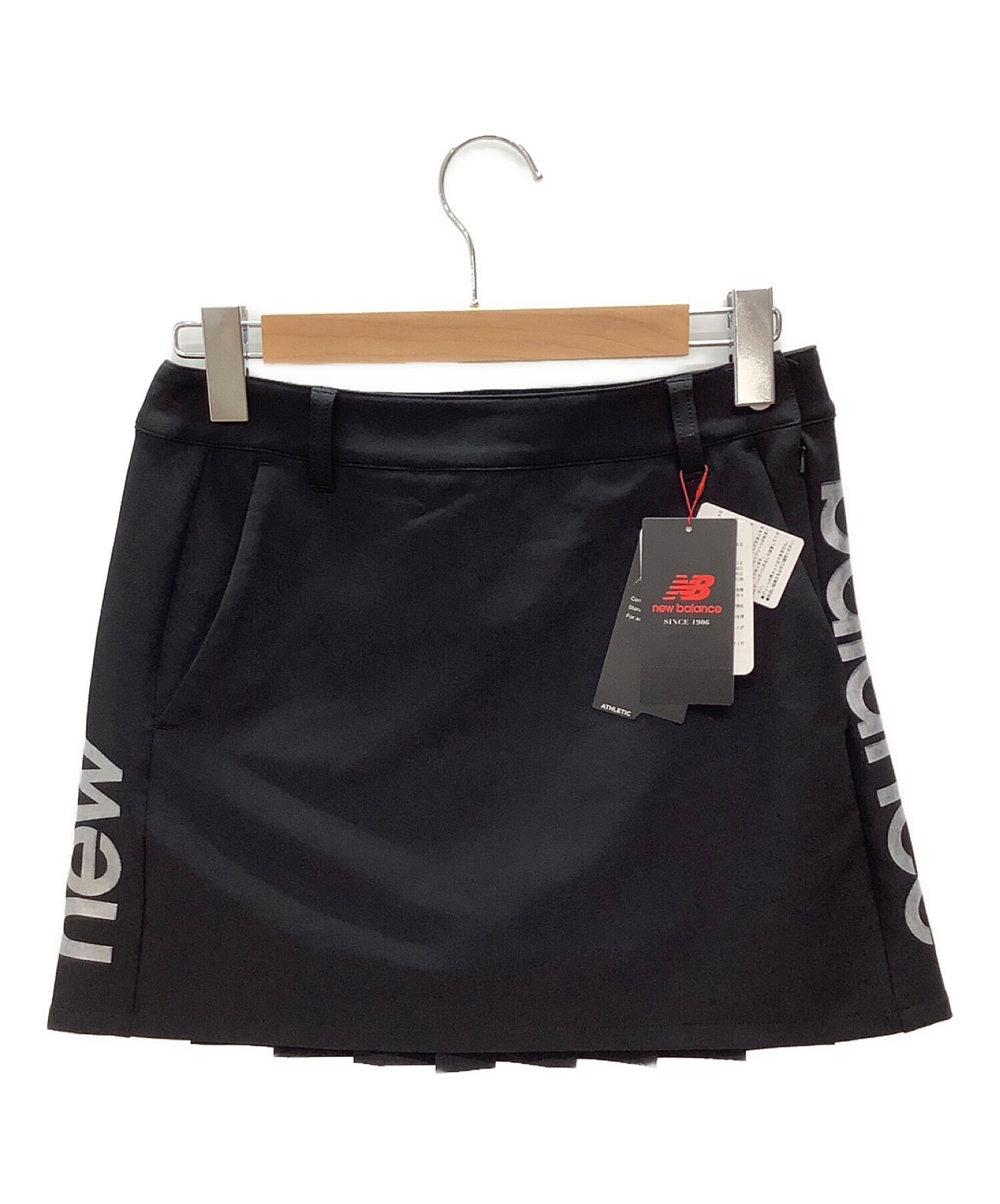 NEW BALANCE (ニューバランス) ゴルフウェア(スカート) ブラック サイズ:1 未使用品