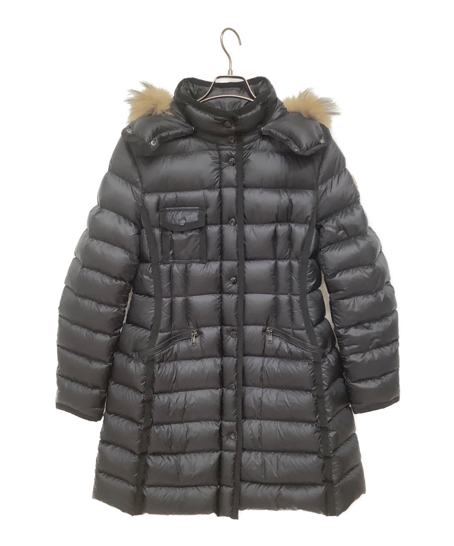 中古・古着通販】MONCLER (モンクレール) ファー付ダウンコート