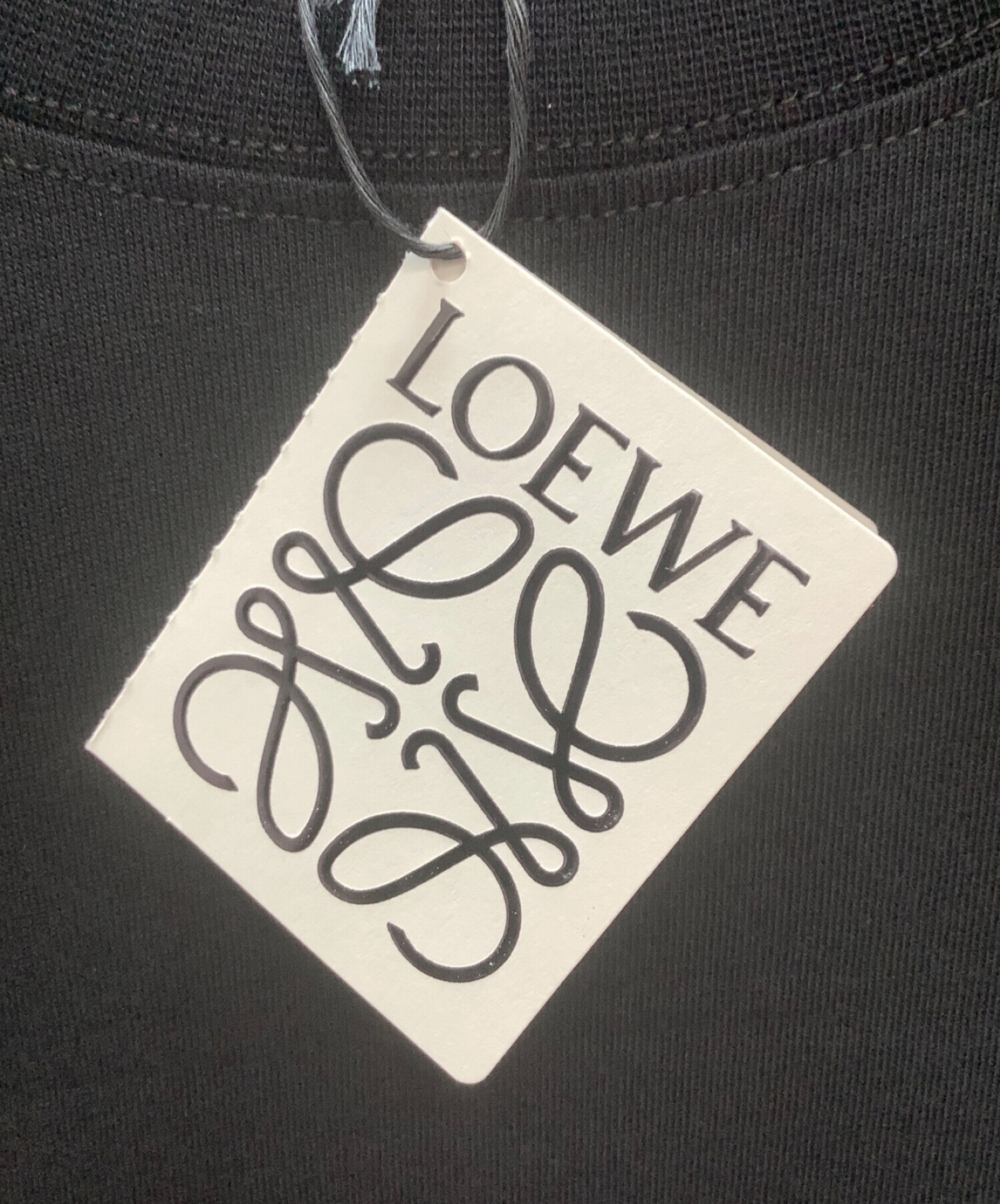 LOEWE (ロエベ) アナグラムTシャツ ブラック サイズ:Ｍ