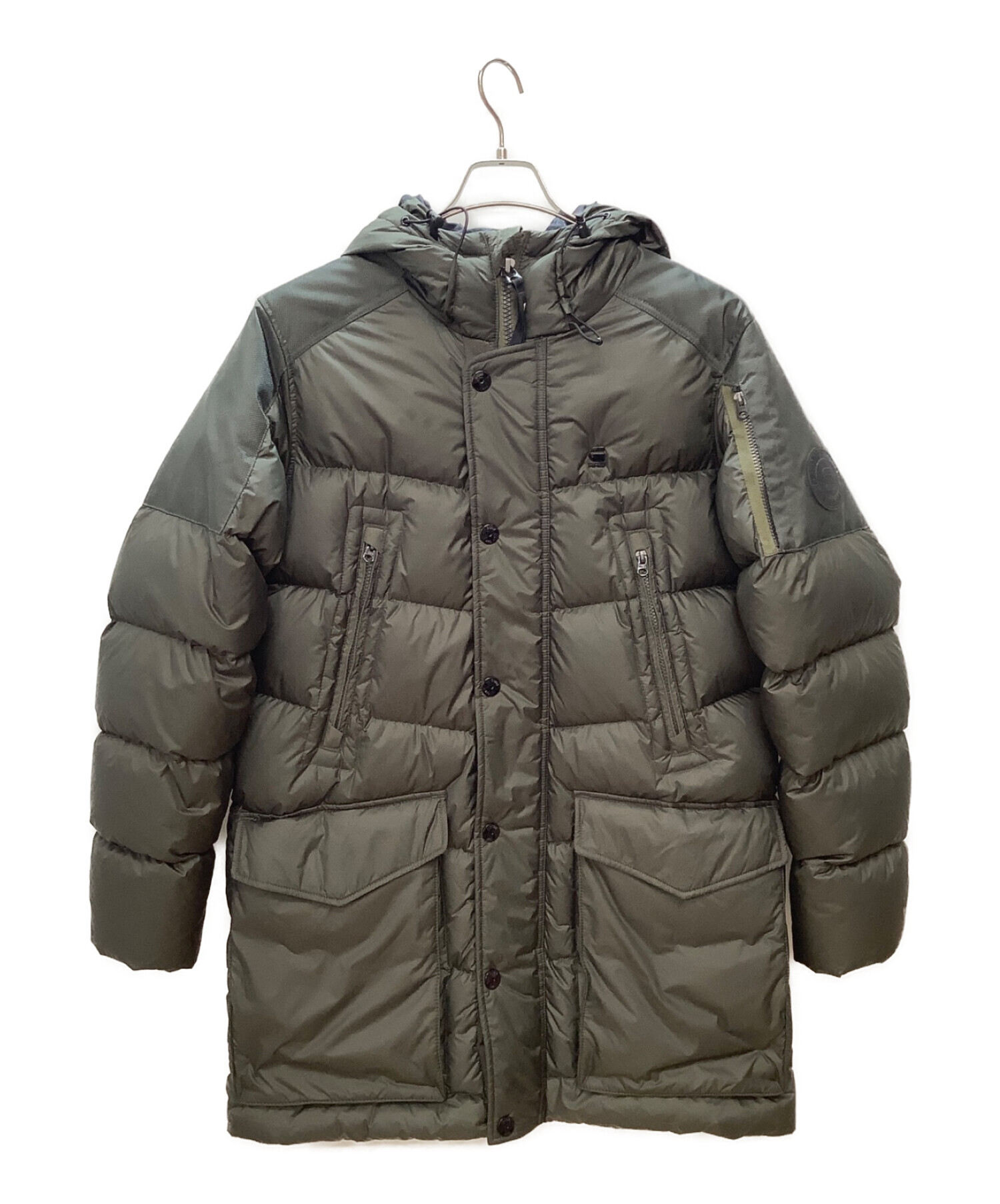 中古・古着通販】G-STAR RAW (ジースターロゥ) WHISTLER DOWN PARKA オリーブ サイズ:Ｌ｜ブランド・古着通販  トレファク公式【TREFAC FASHION】スマホサイト