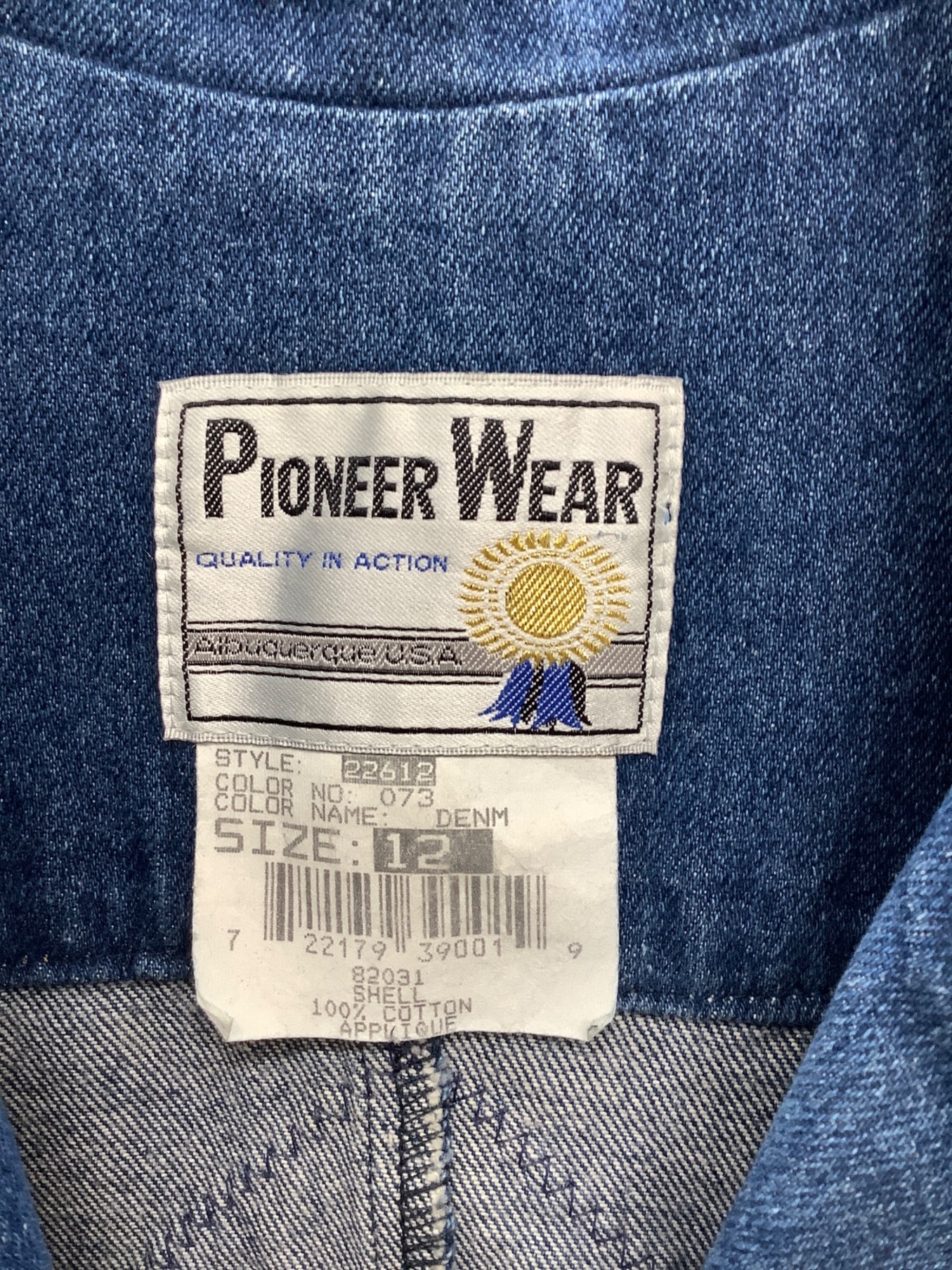 中古・古着通販】PIONEER WEAR (パイオニアウェア) デニムコート