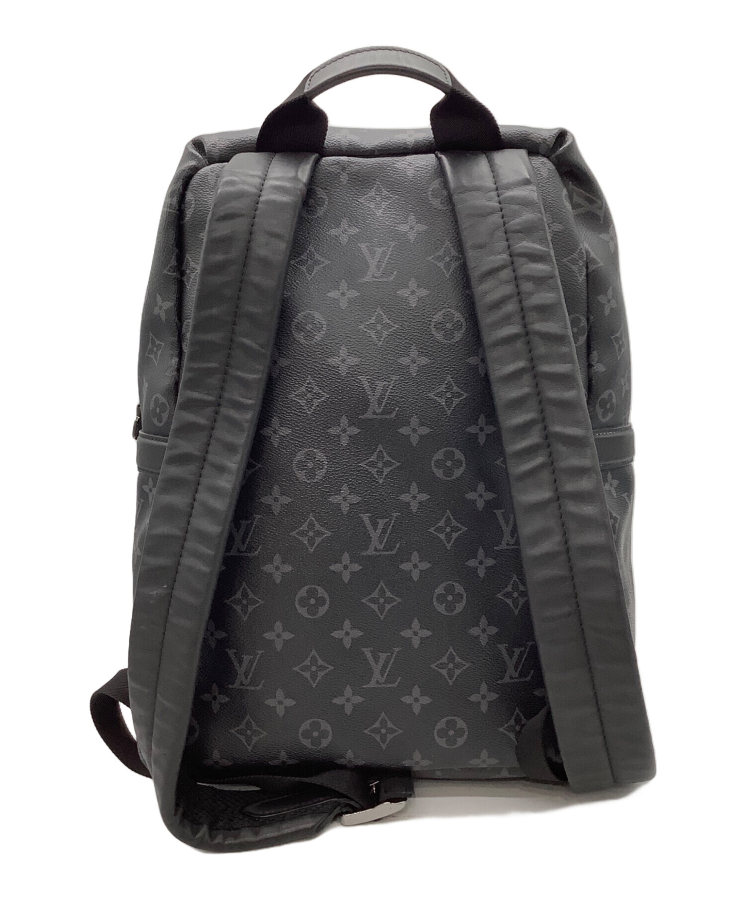 ルイヴィトン】Louis Vuitton モノグラムエクリプス こまかく アポロ レザー リュック バックパック M43186 ブラック 【中古】【鑑定