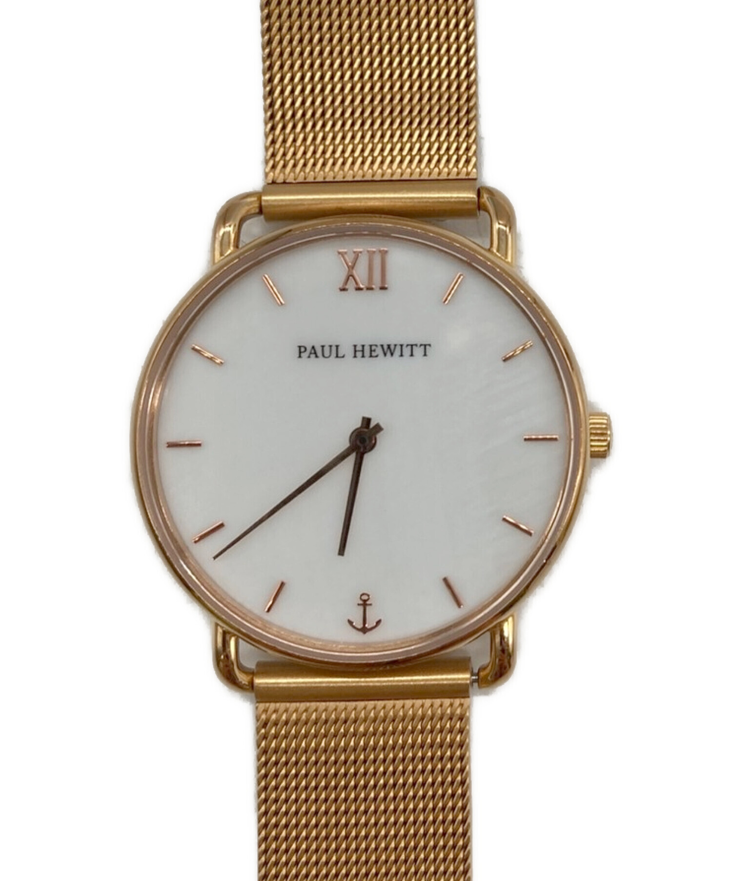 値下げ PAUL HEWITT Breakwaterガンメタル 腕時計 - 腕時計