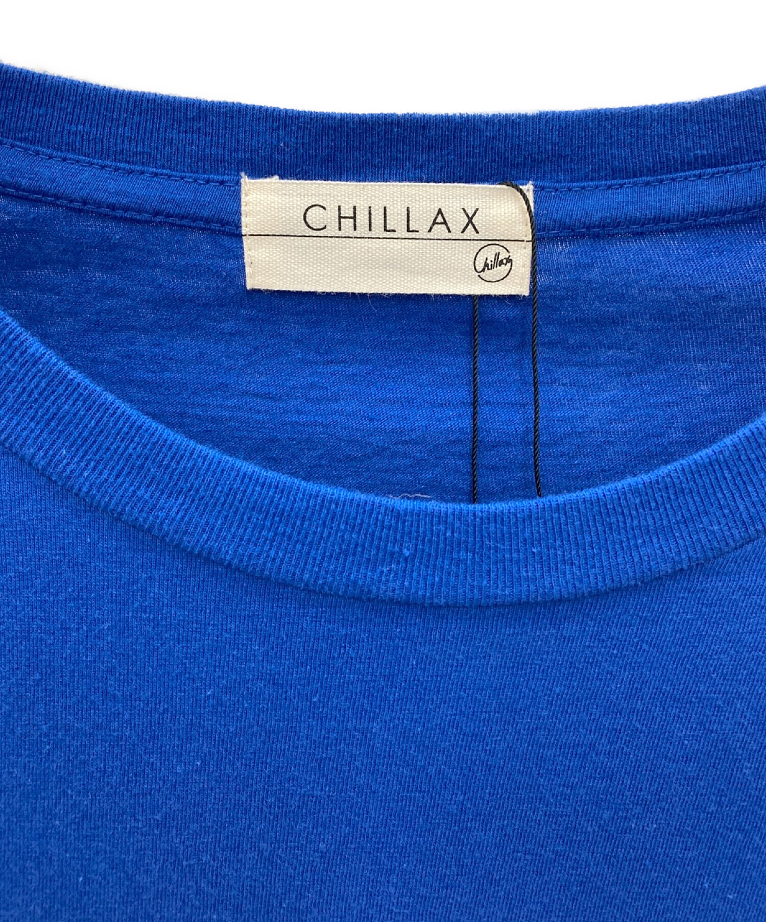 Chillax (チラックス) Tシャツ ブルー サイズ:M 未使用品