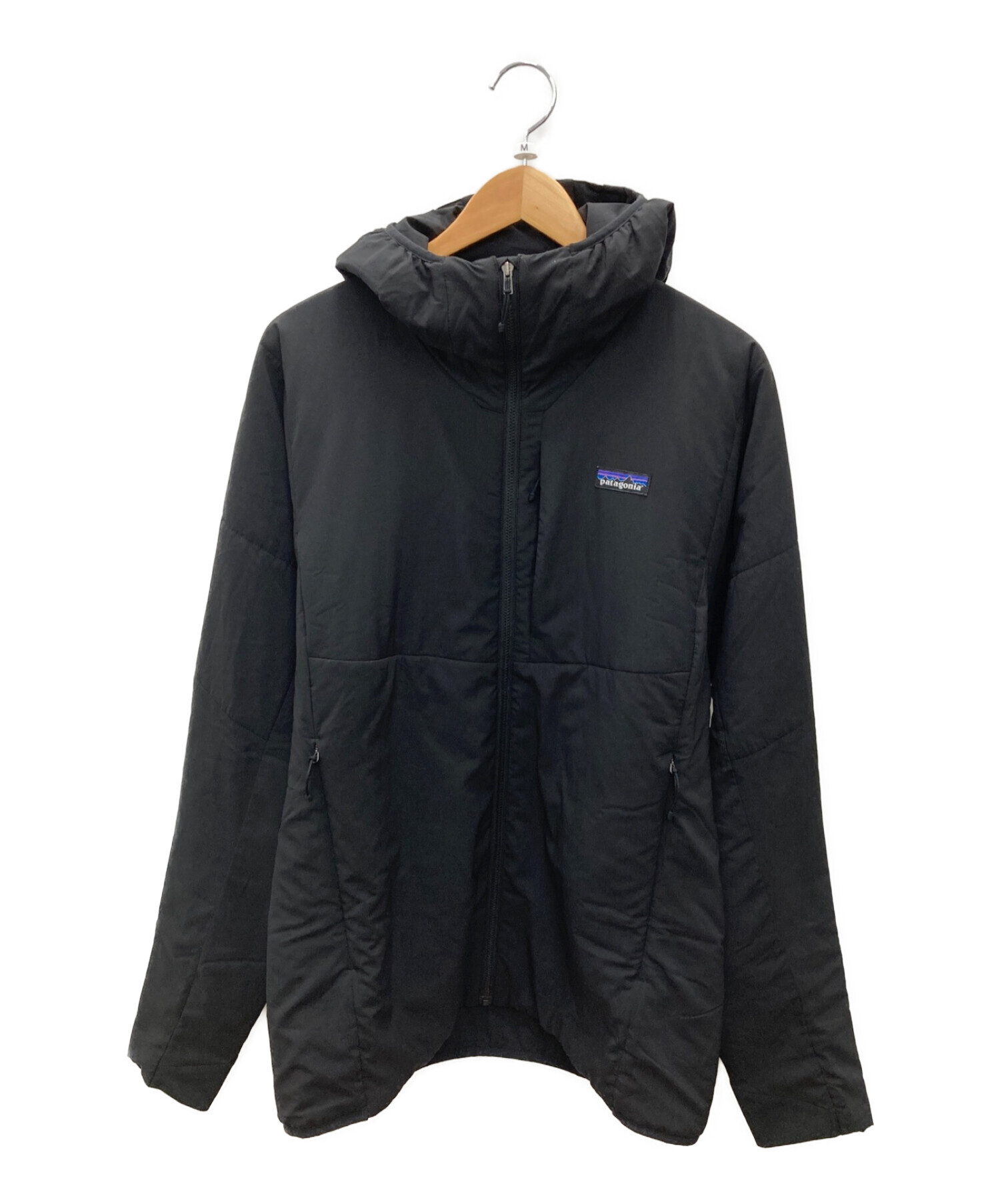 Patagonia (パタゴニア) ナノパフフーディ ブラック サイズ:M